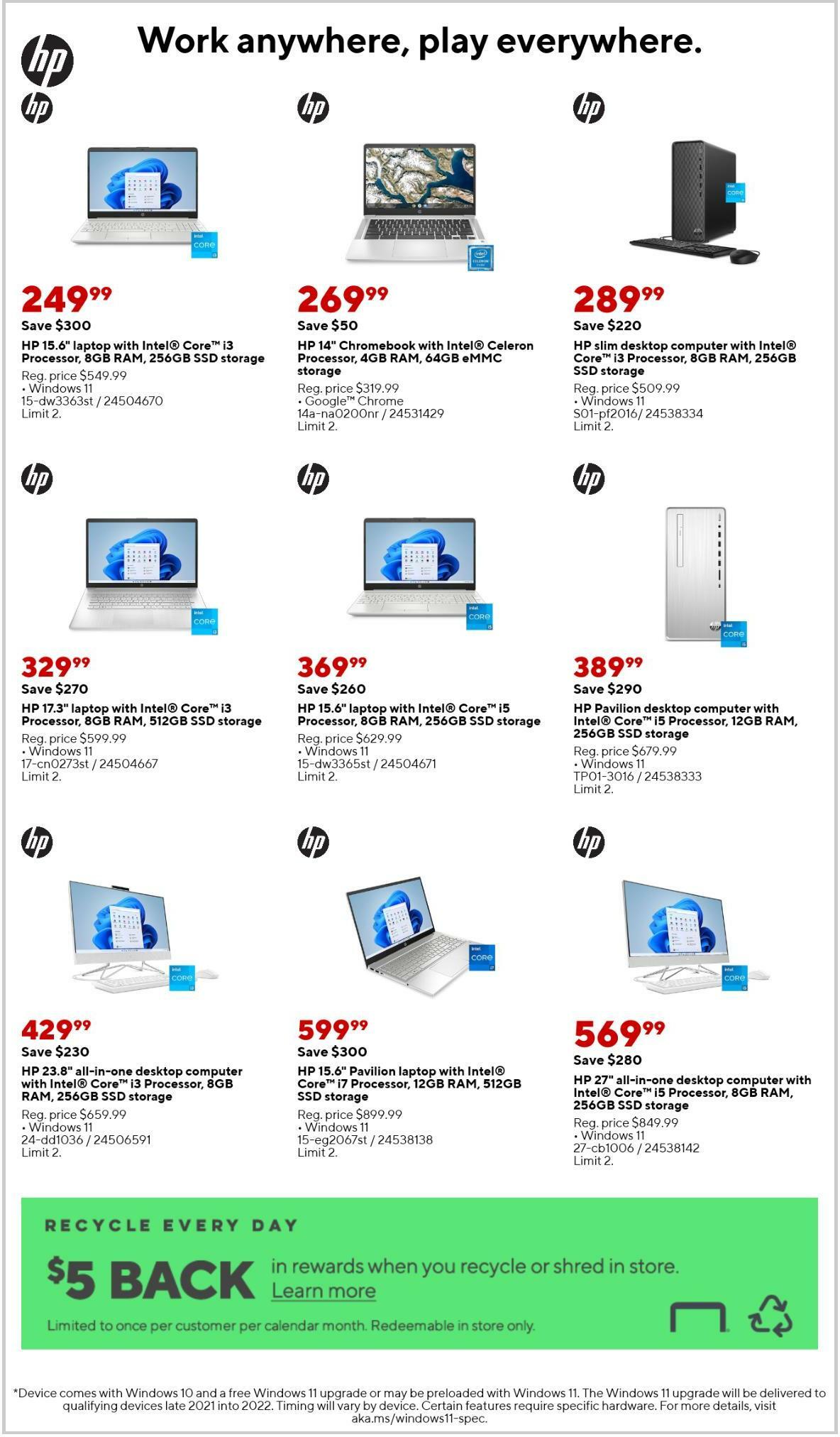 Staples Weekly Ad from December 4