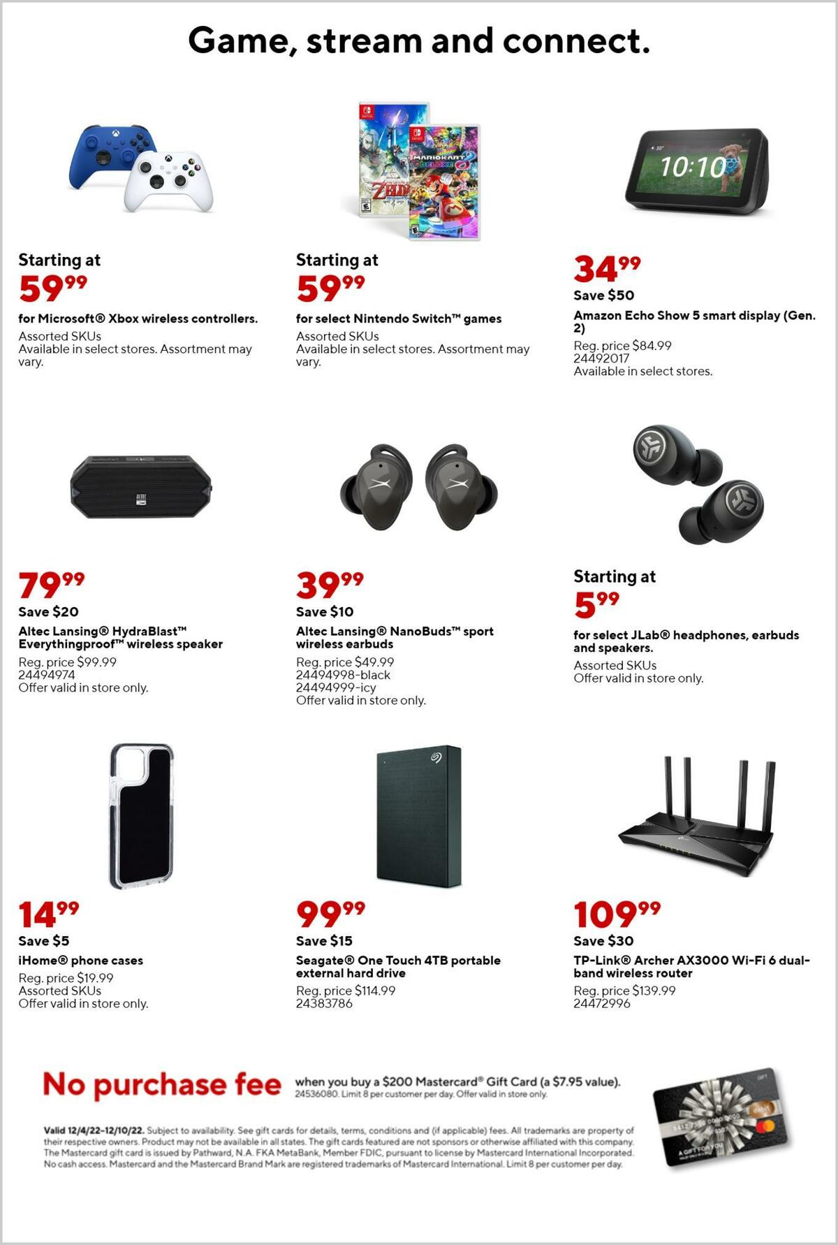 Staples Weekly Ad from December 4