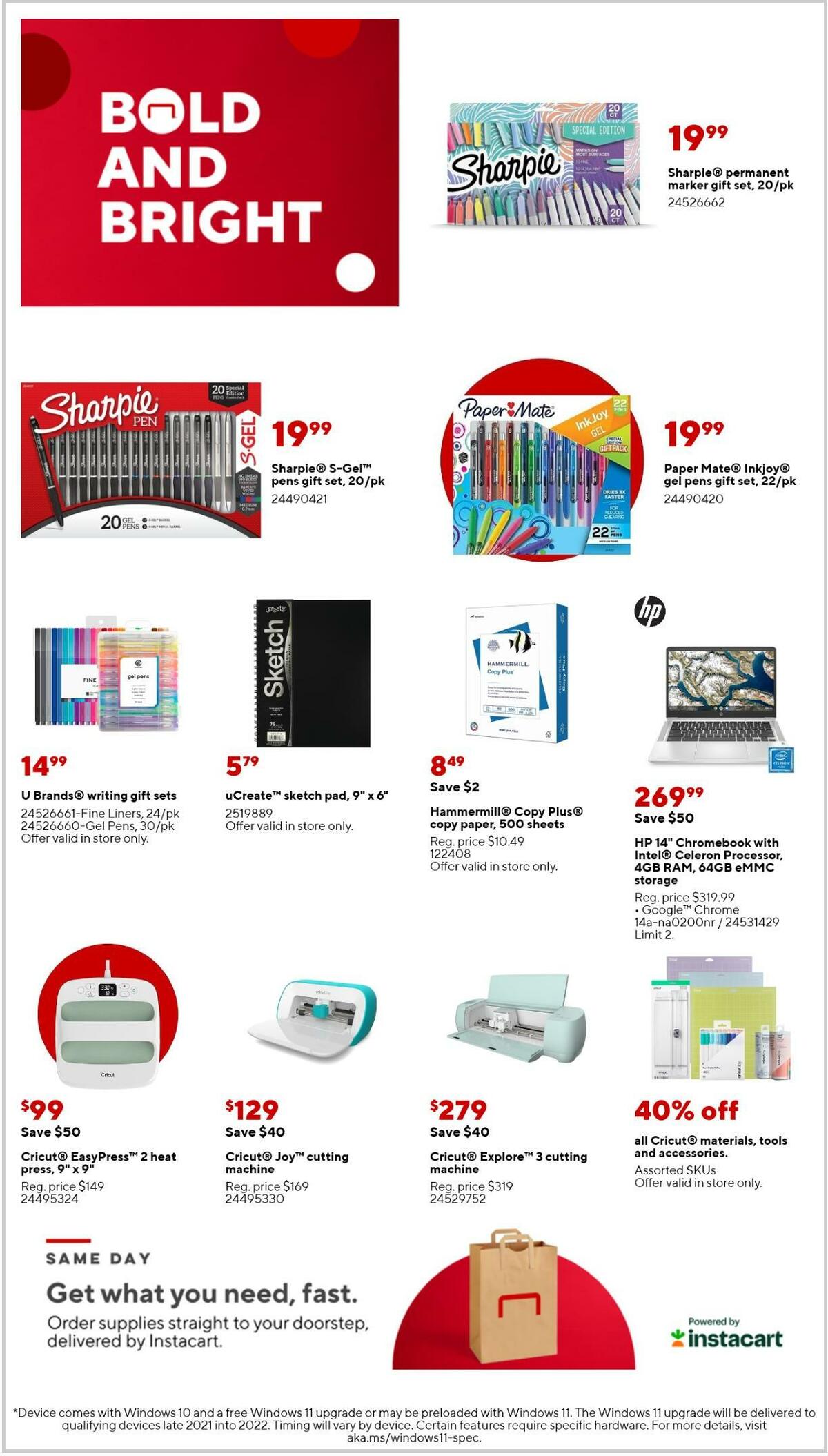 Staples Weekly Ad from December 18