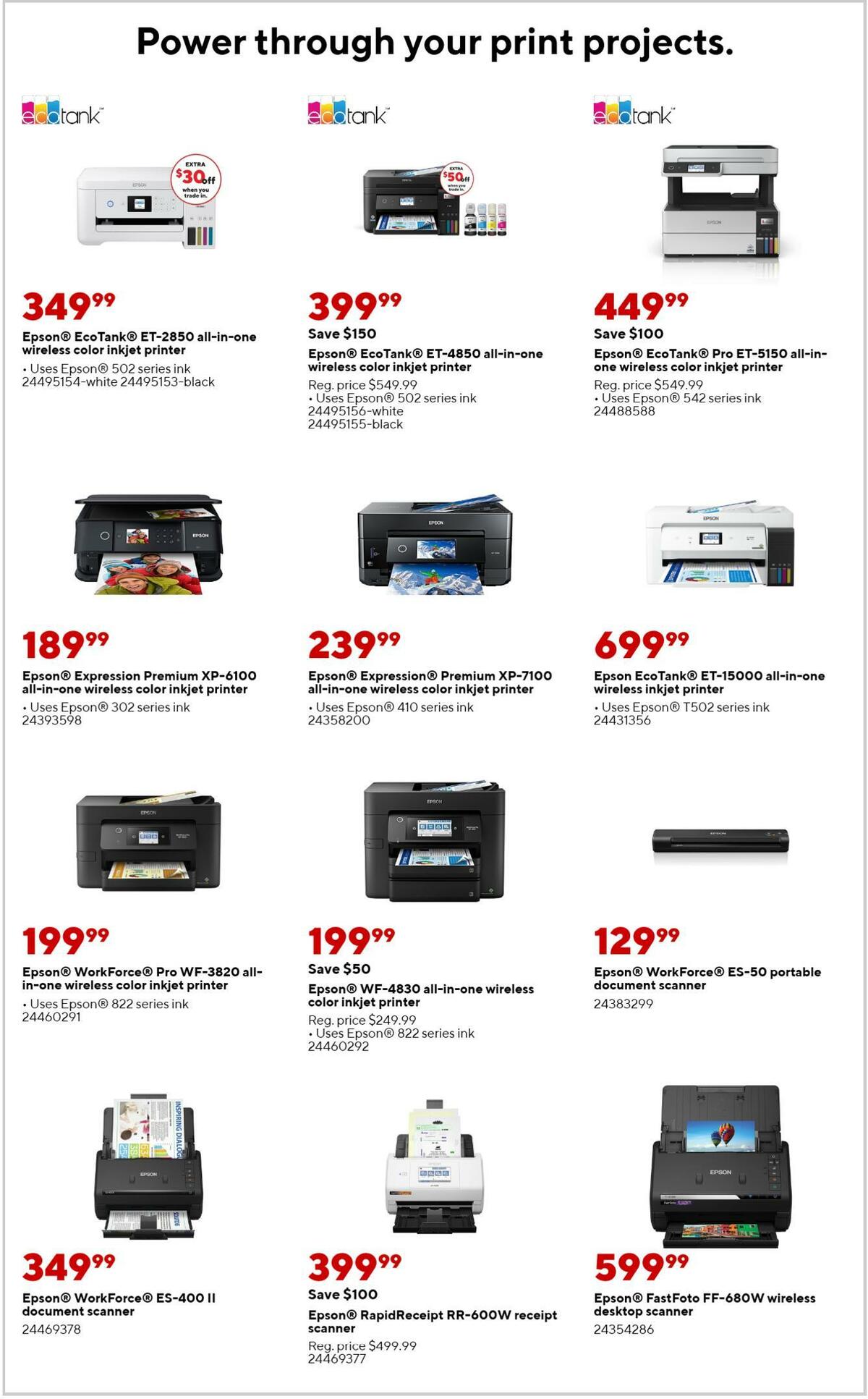 Staples Weekly Ad from January 1