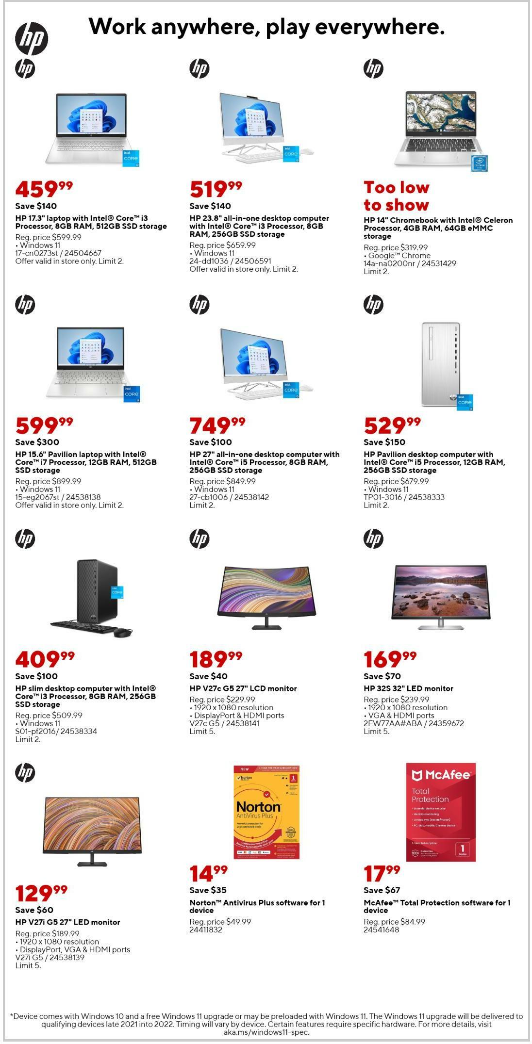 Staples Weekly Ad from January 8