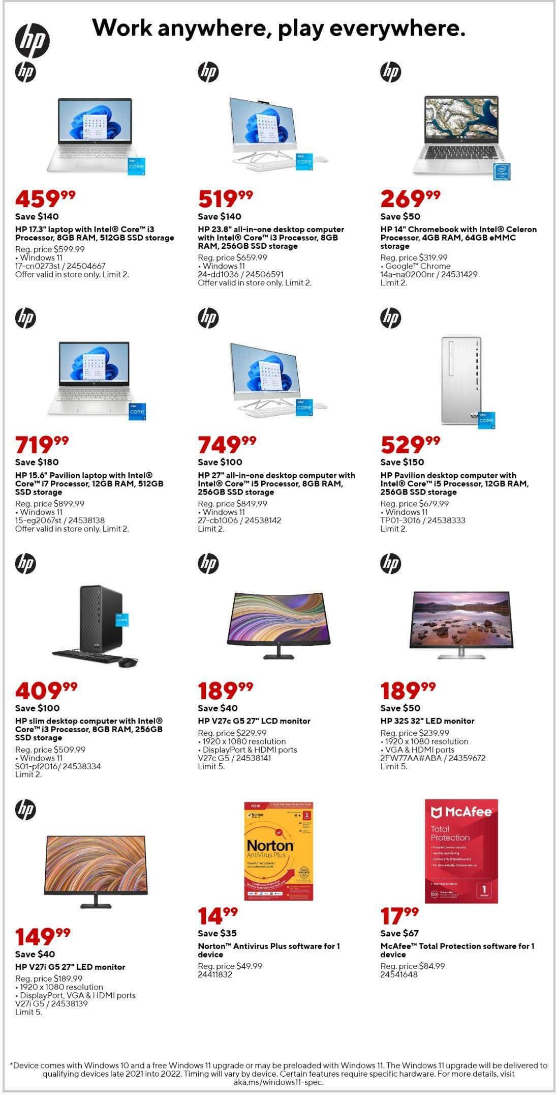 Staples Weekly Ad from January 15