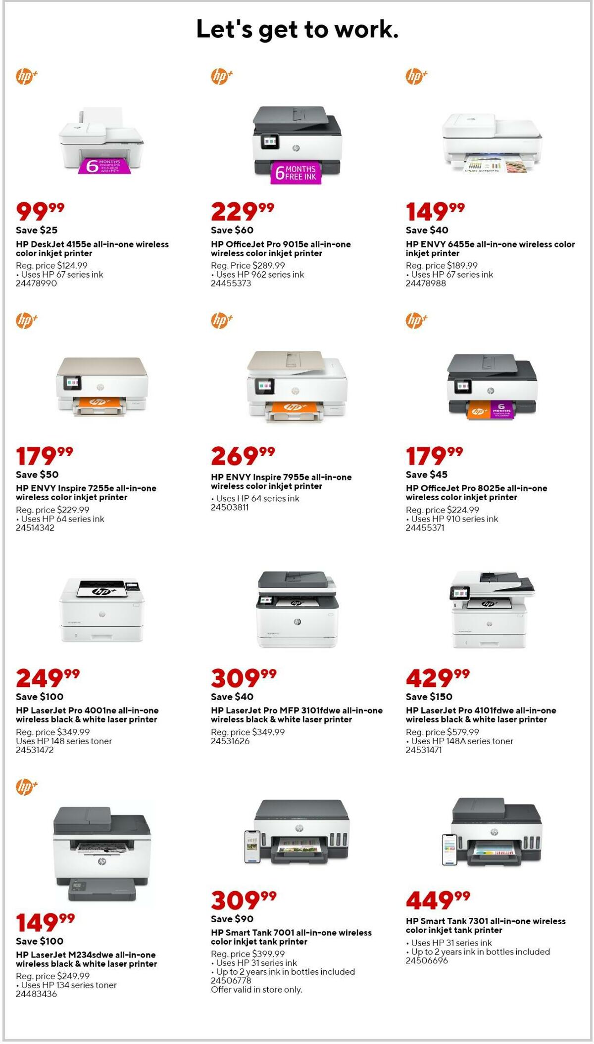 Staples Weekly Ad from January 15