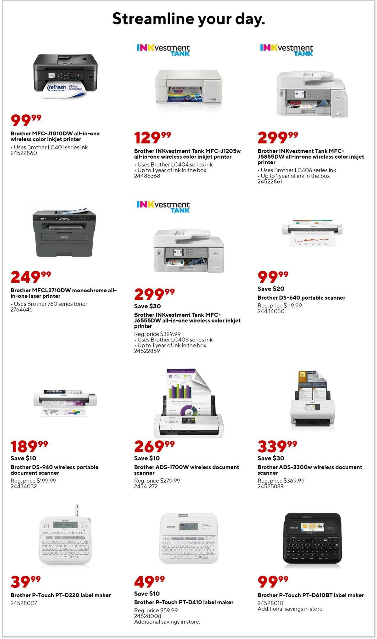 Staples Weekly Ad from January 15