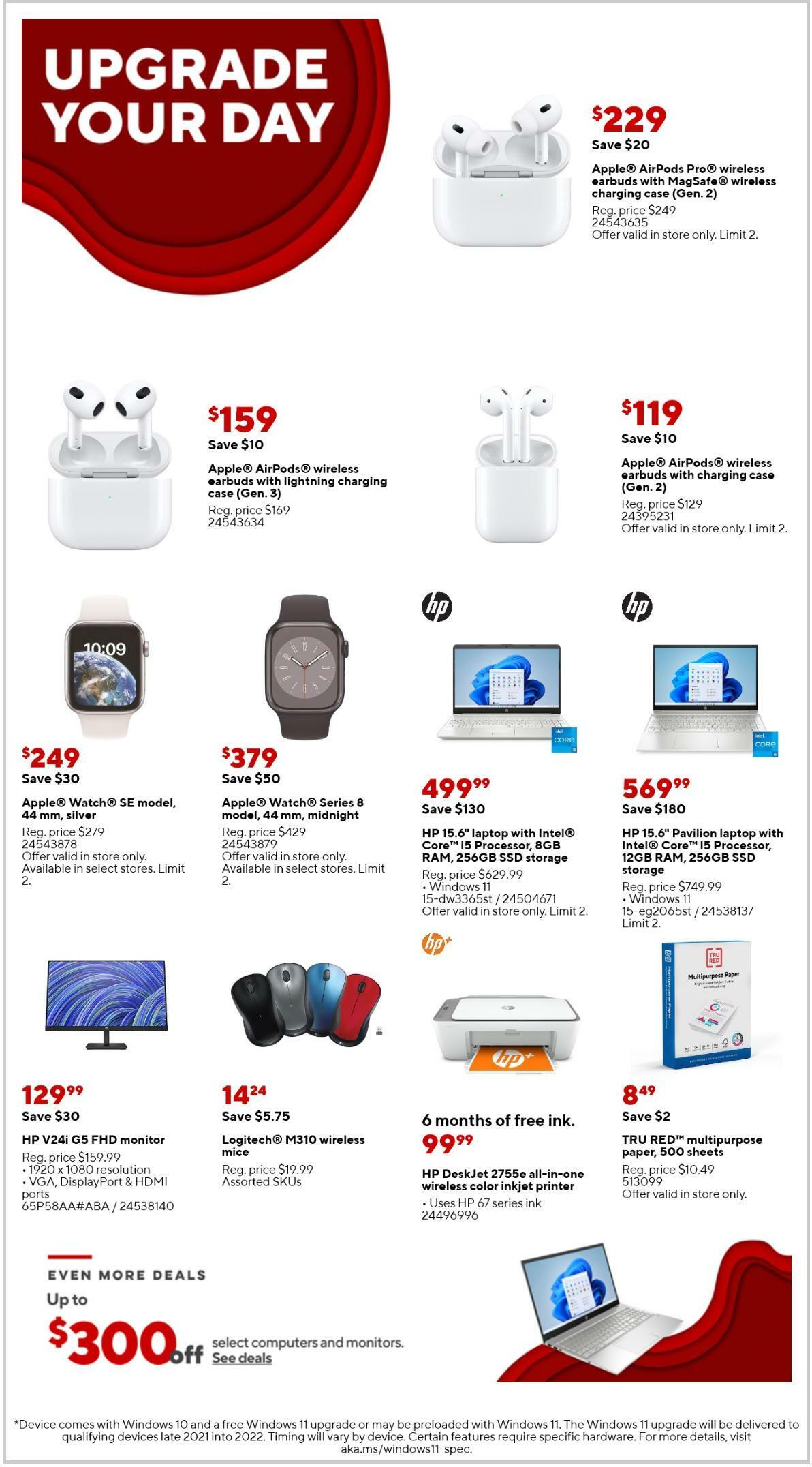 Staples Weekly Ad from January 15