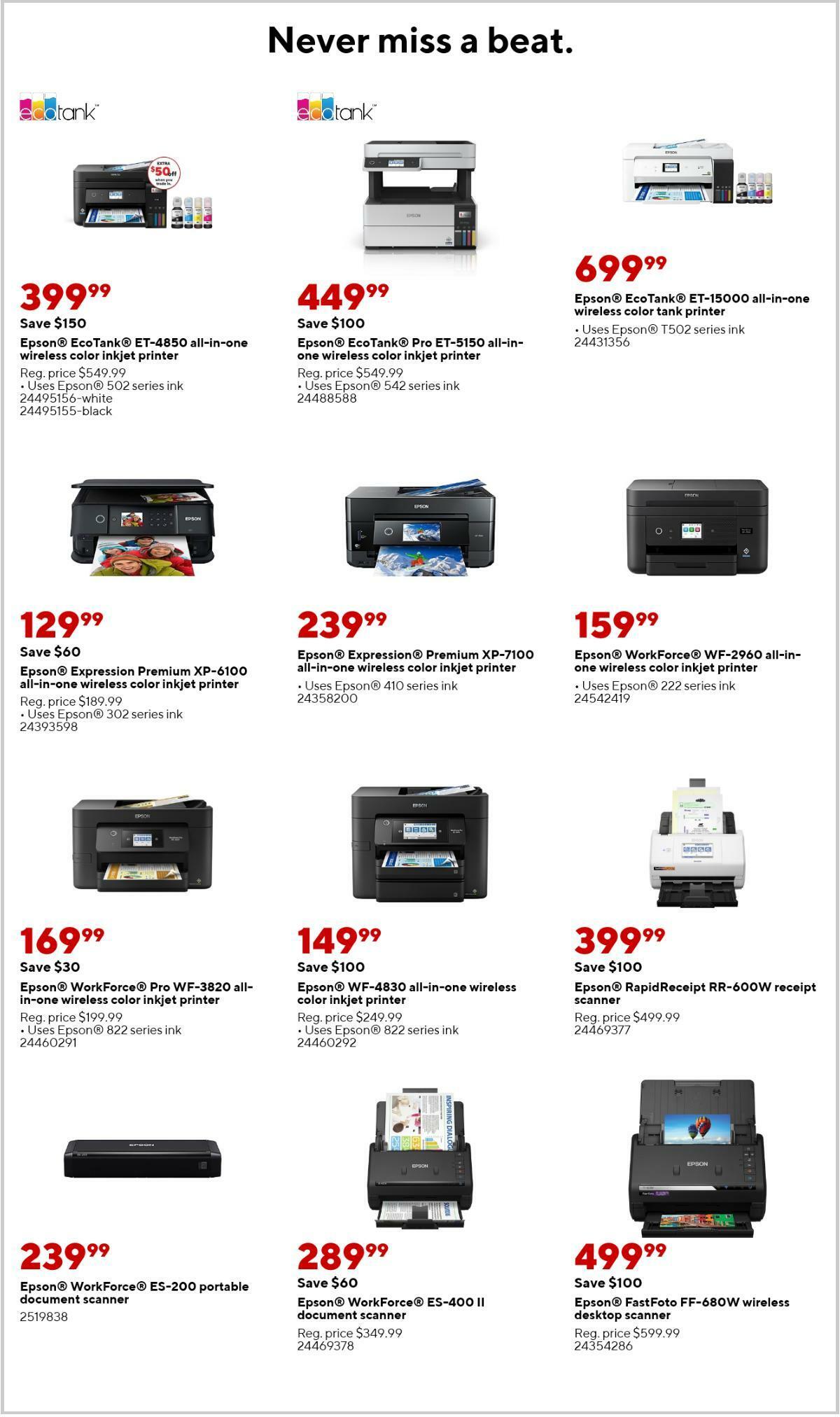 Staples Weekly Ad from January 29