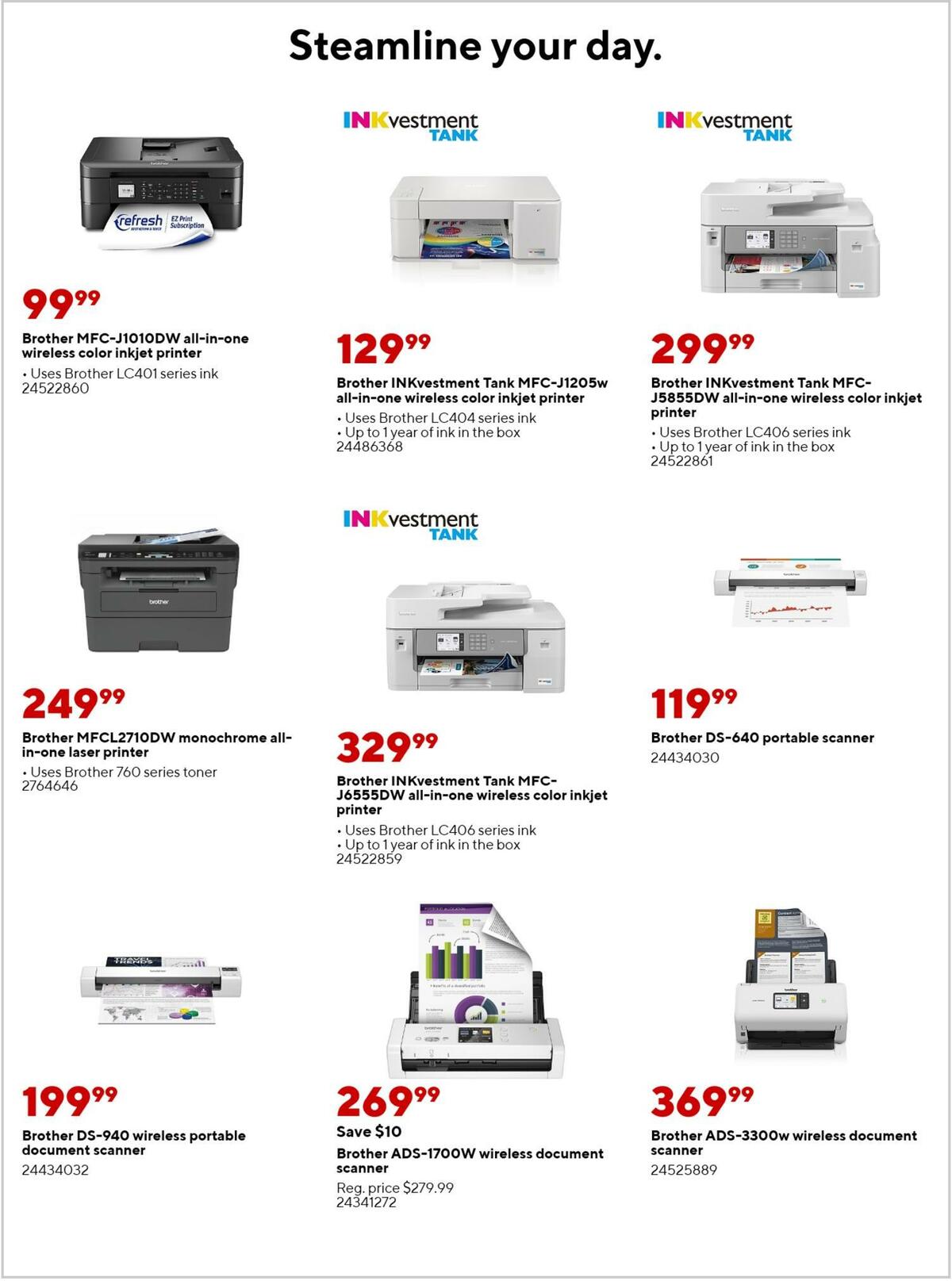 Staples Weekly Ad from January 29