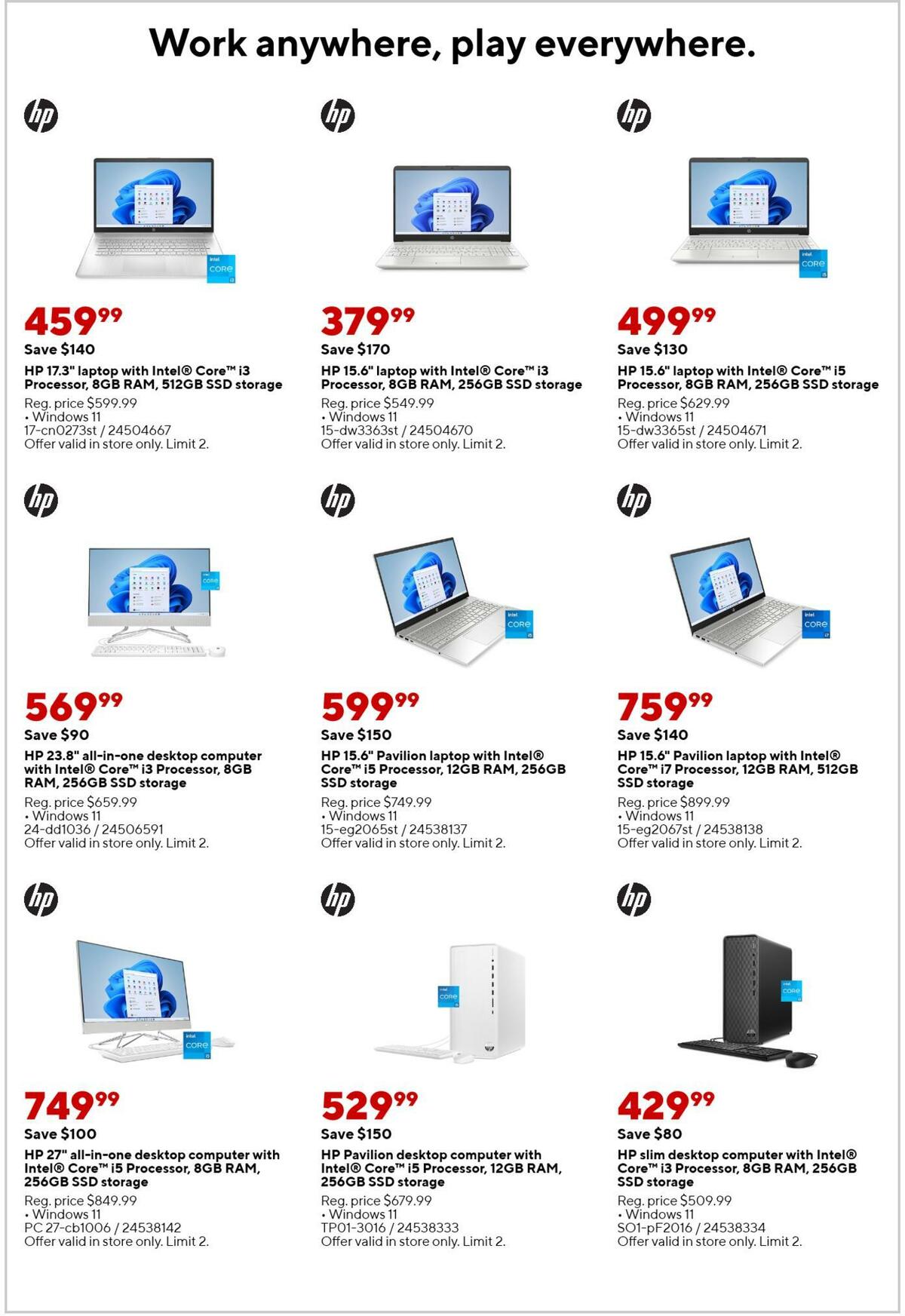 Staples Weekly Ad from January 29