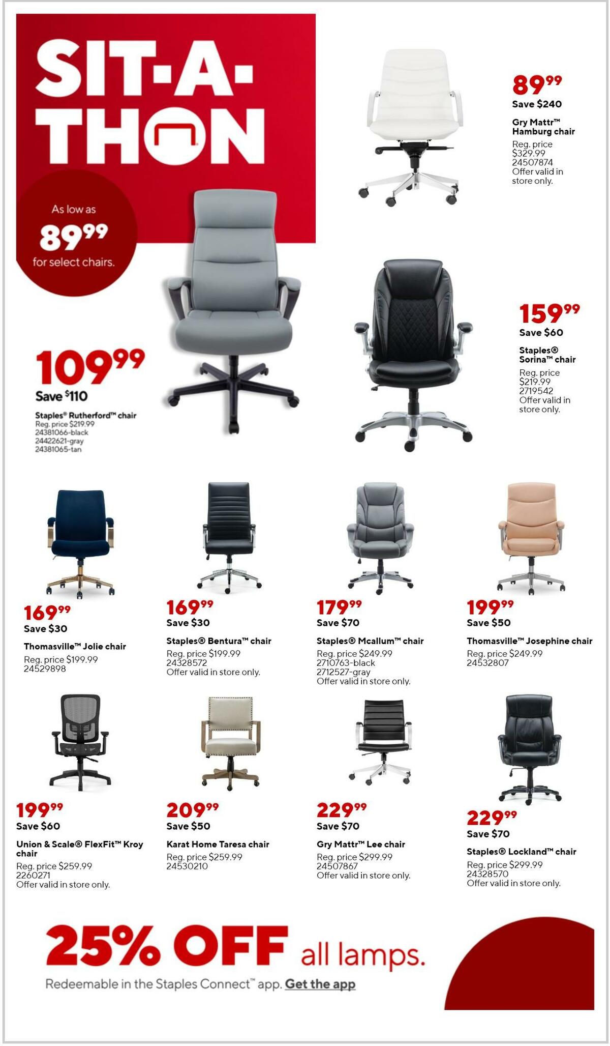 Staples Weekly Ad from February 12