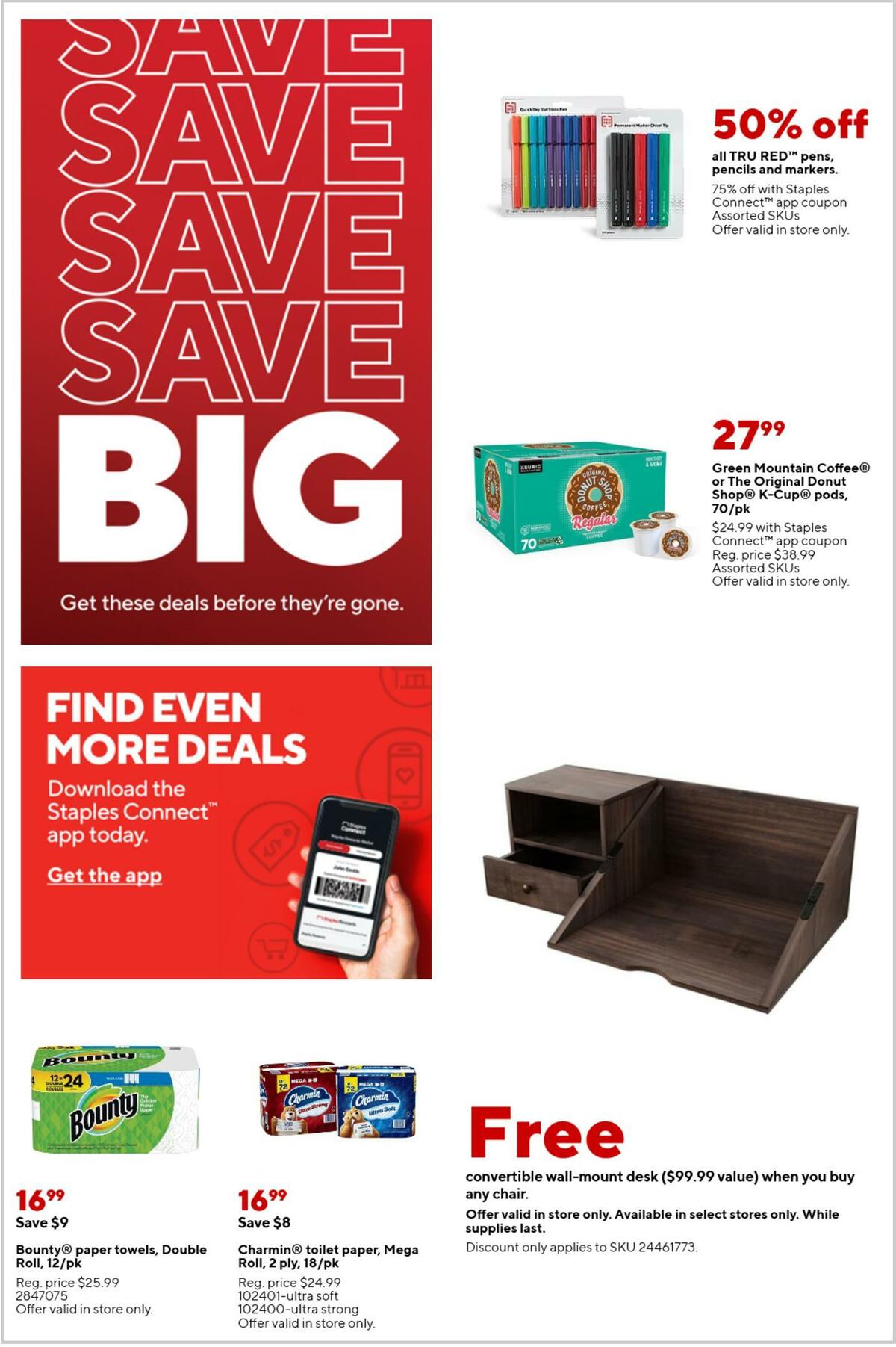 Staples Weekly Ad from March 12