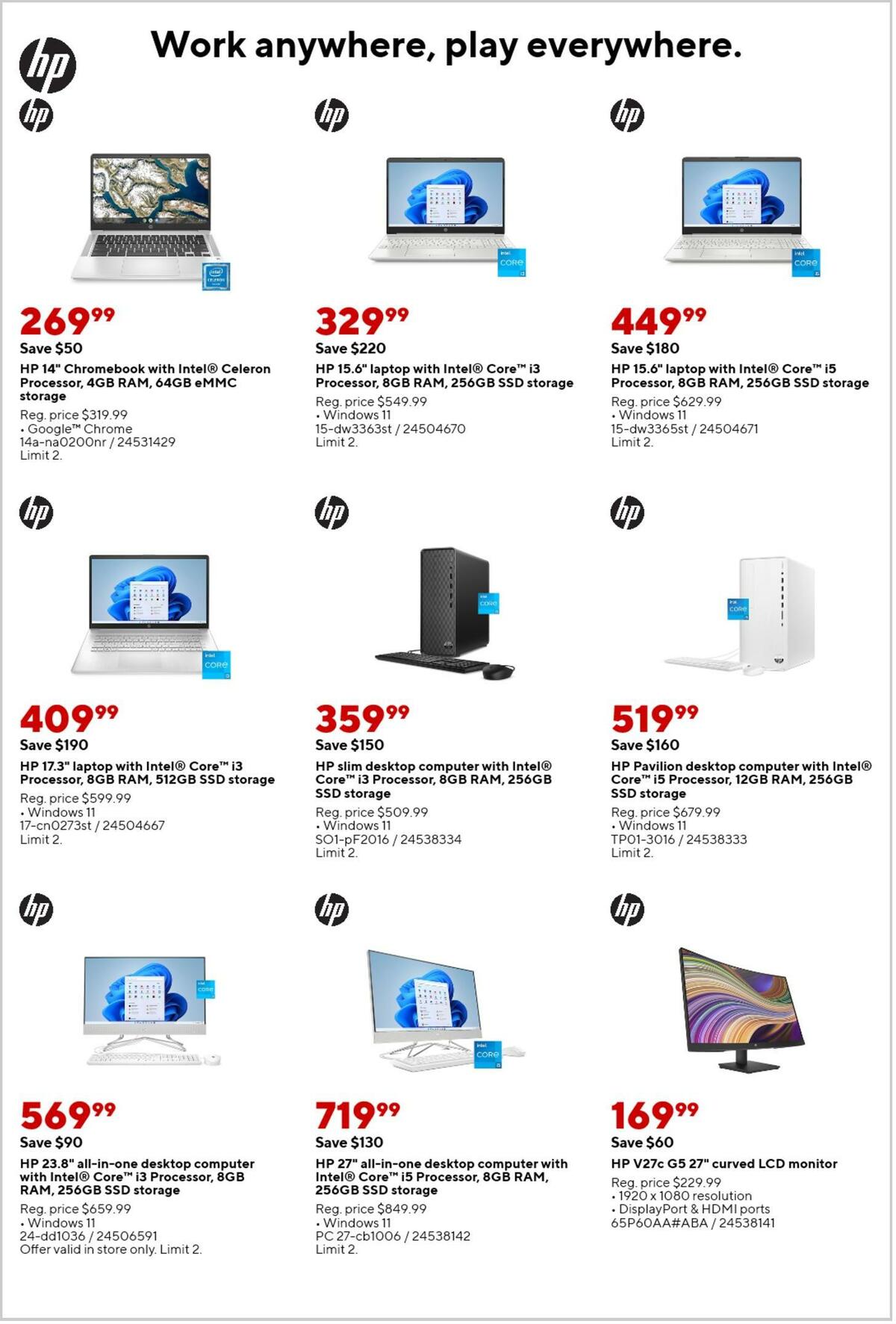 Staples Weekly Ad from March 19