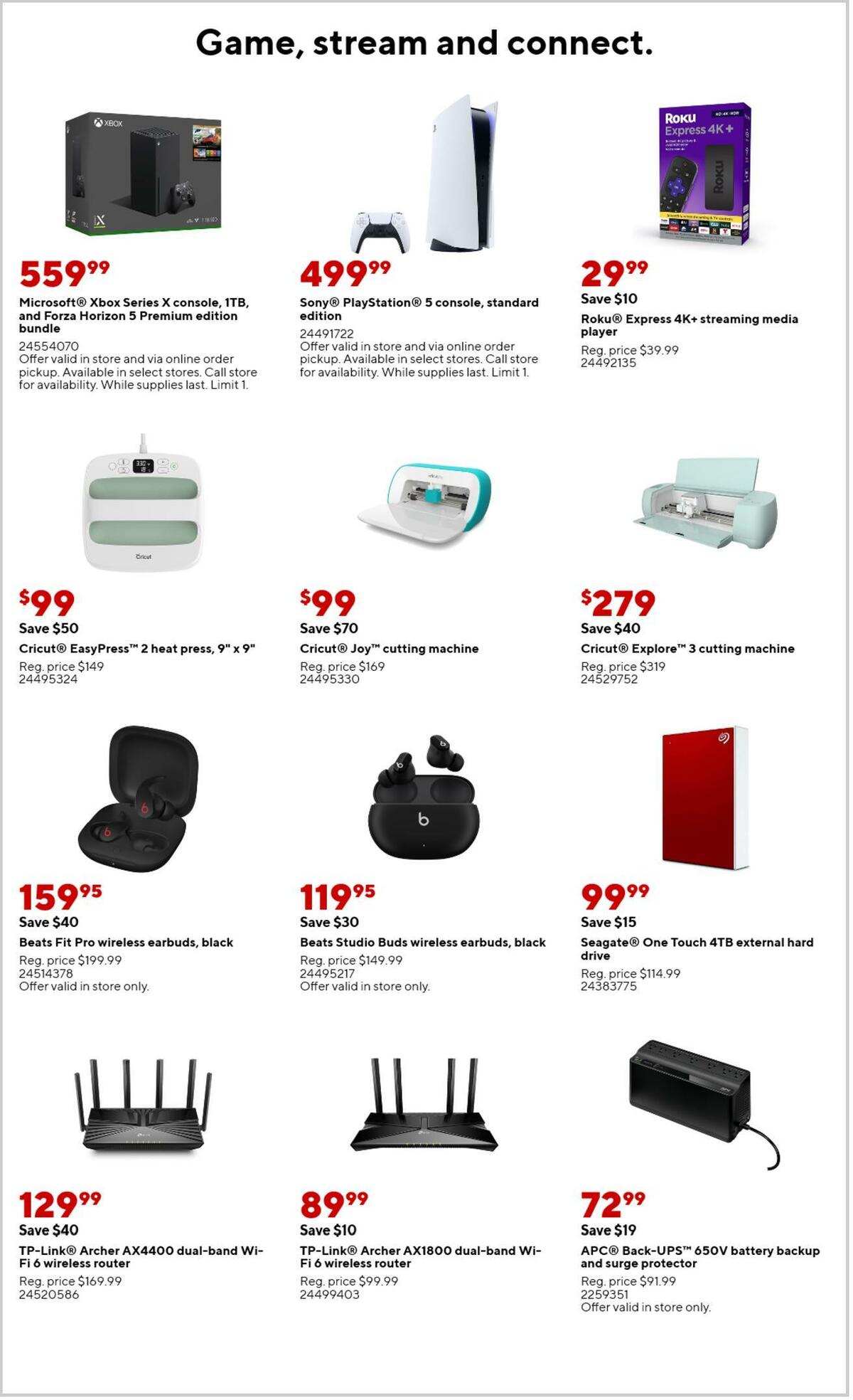Staples Weekly Ad from March 19
