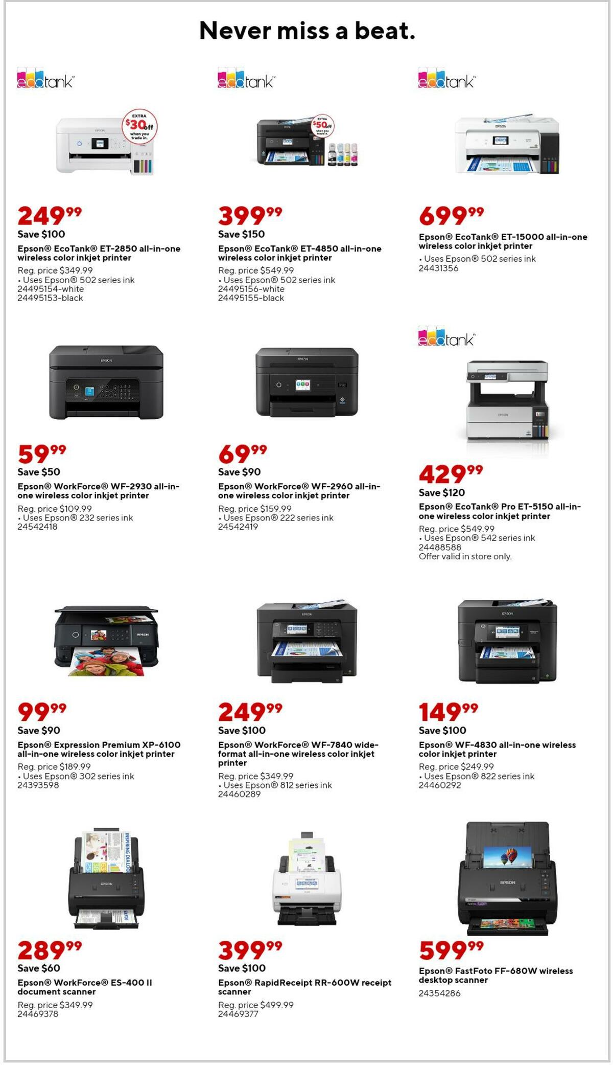 Staples Weekly Ad from March 26