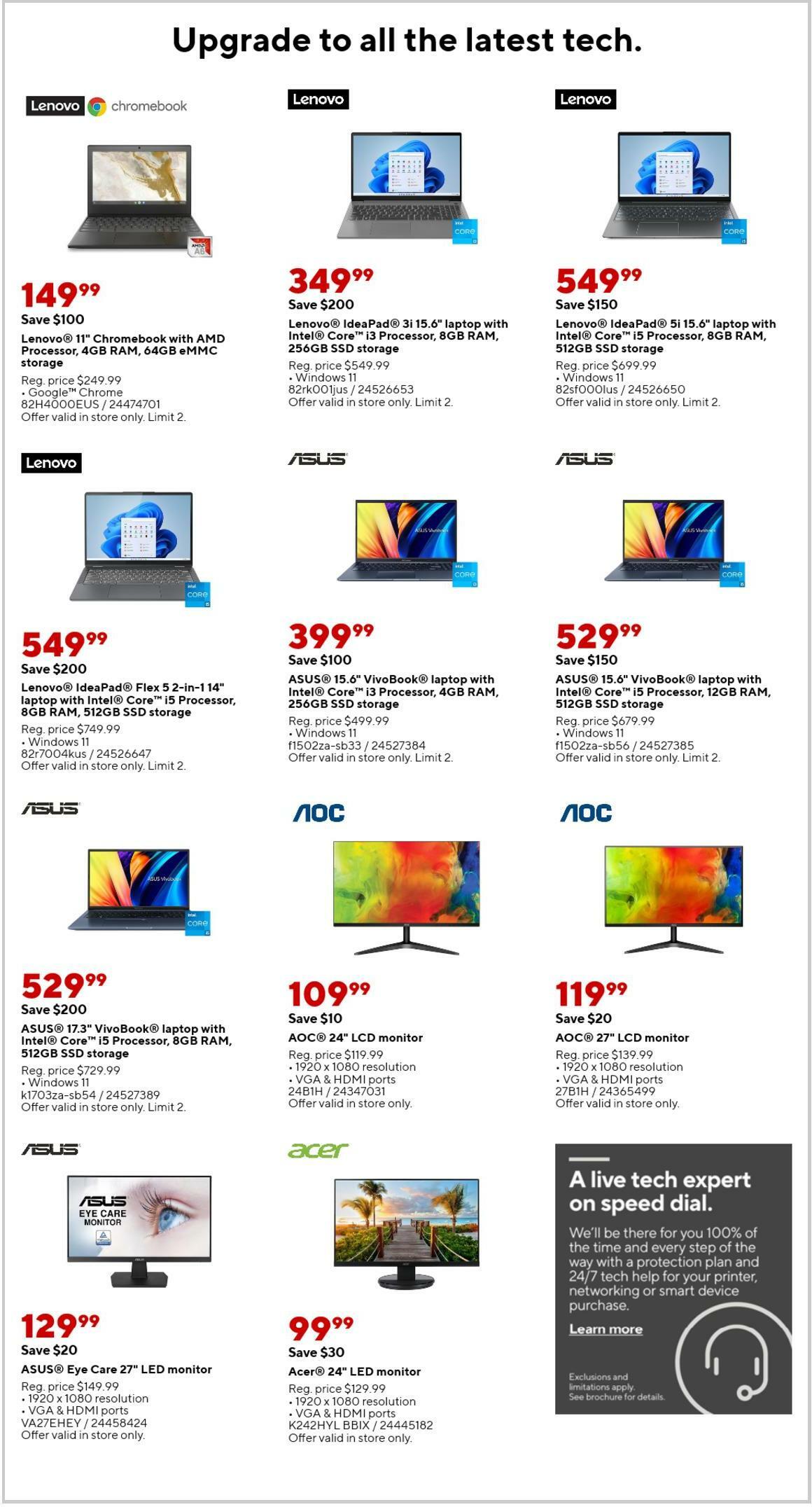 Staples Weekly Ad from March 26