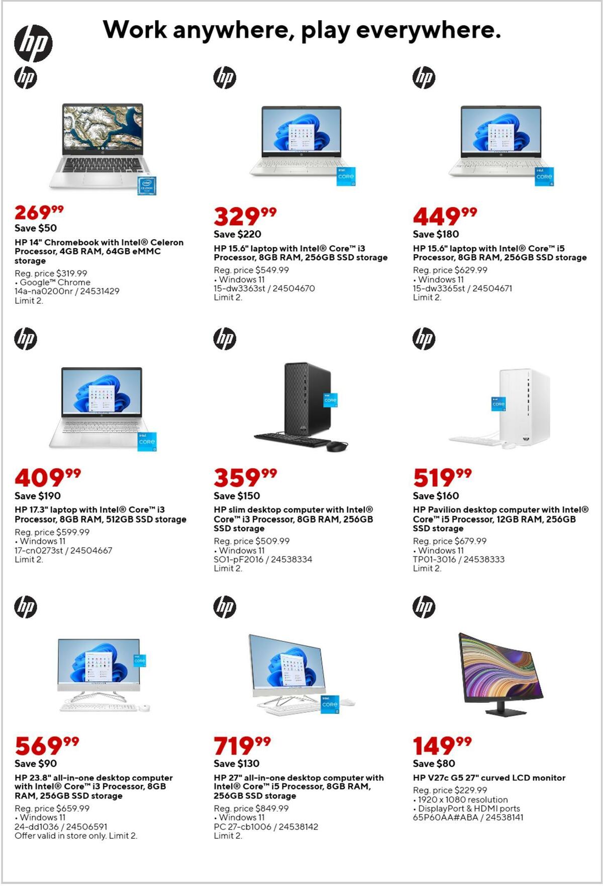 Staples Weekly Ad from March 26