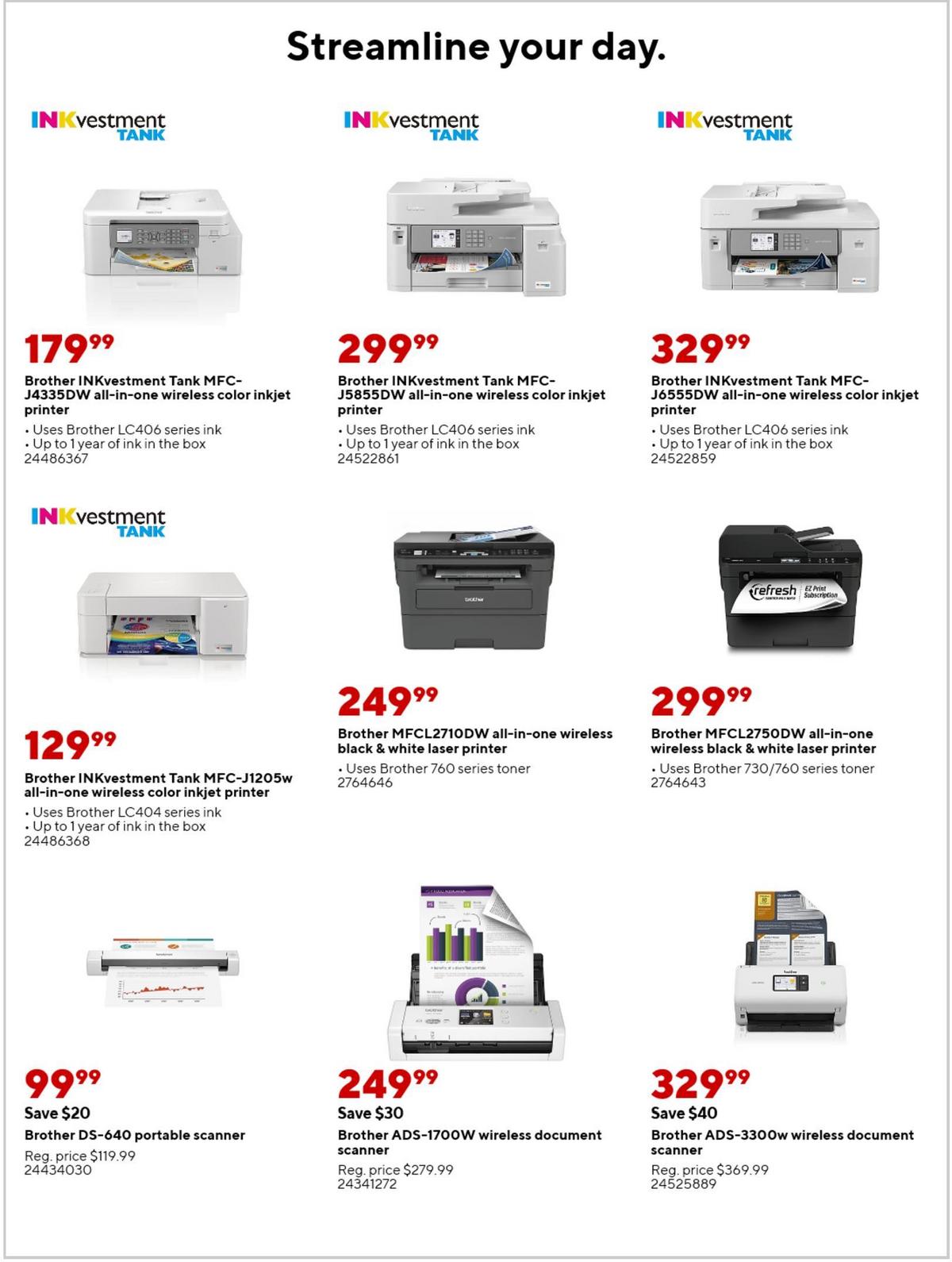 Staples Weekly Ad from April 2