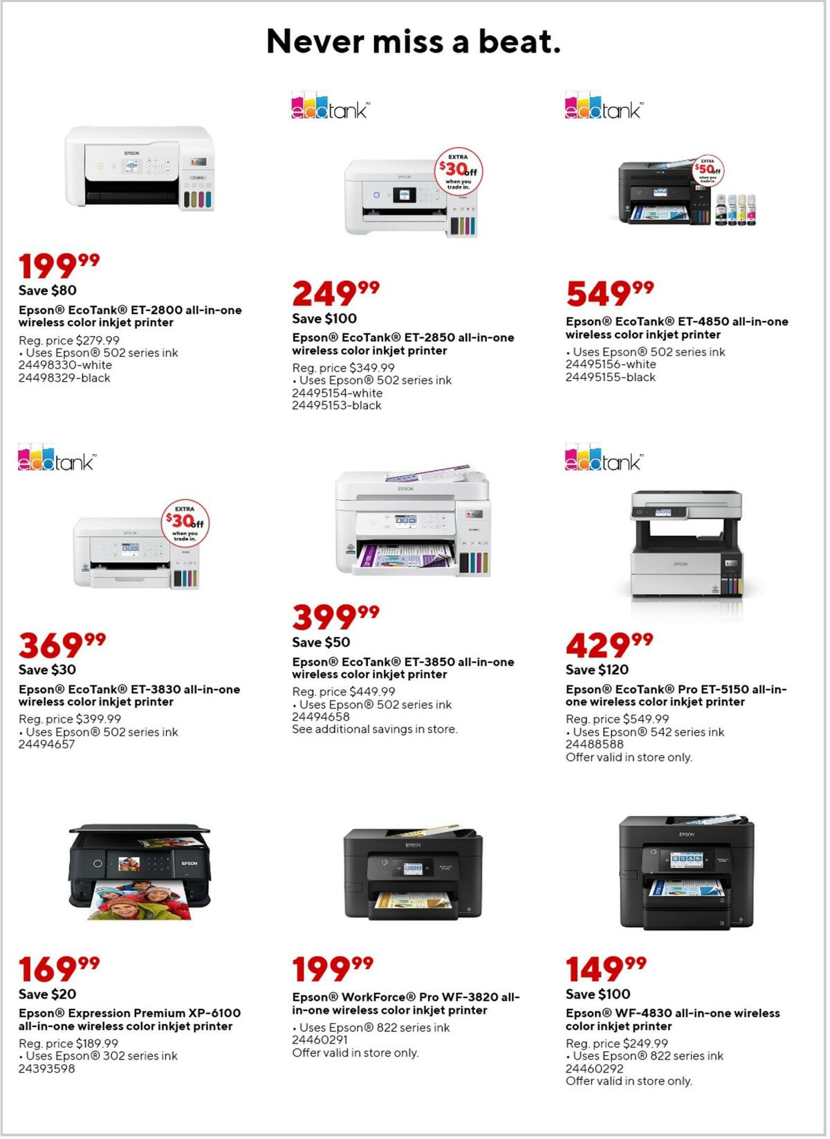Staples Weekly Ad from April 9