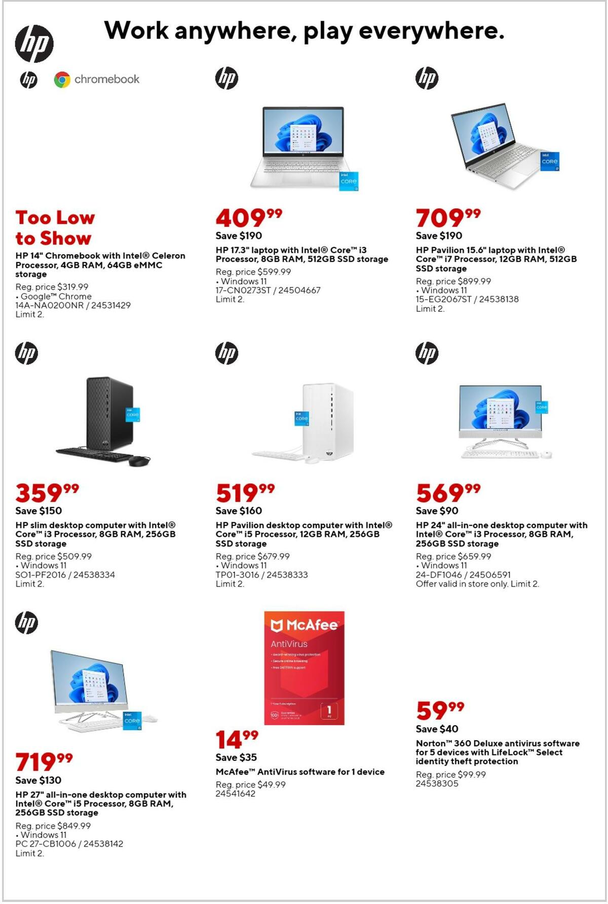 Staples Weekly Ad from April 16