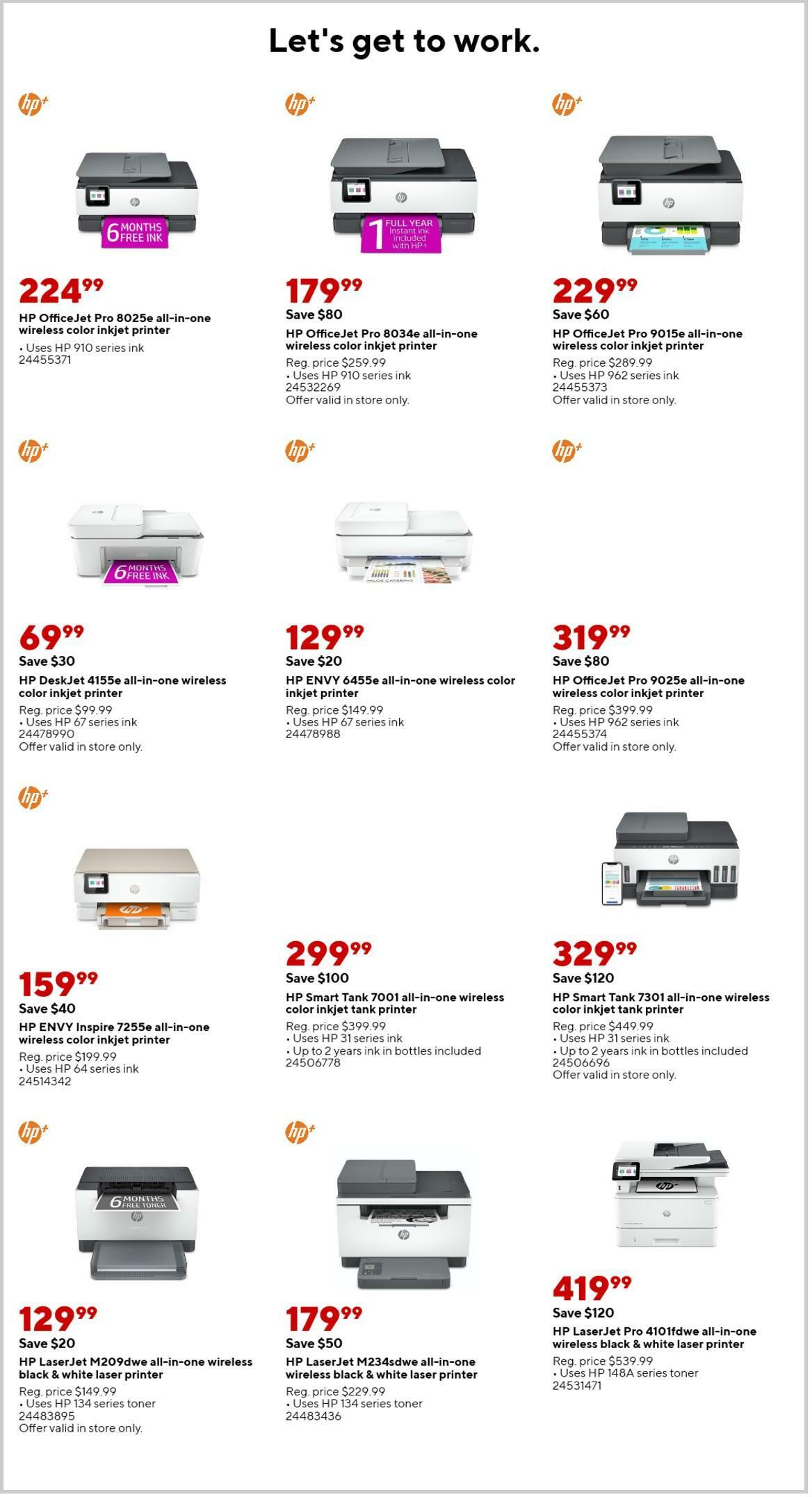 Staples Weekly Ad from April 16