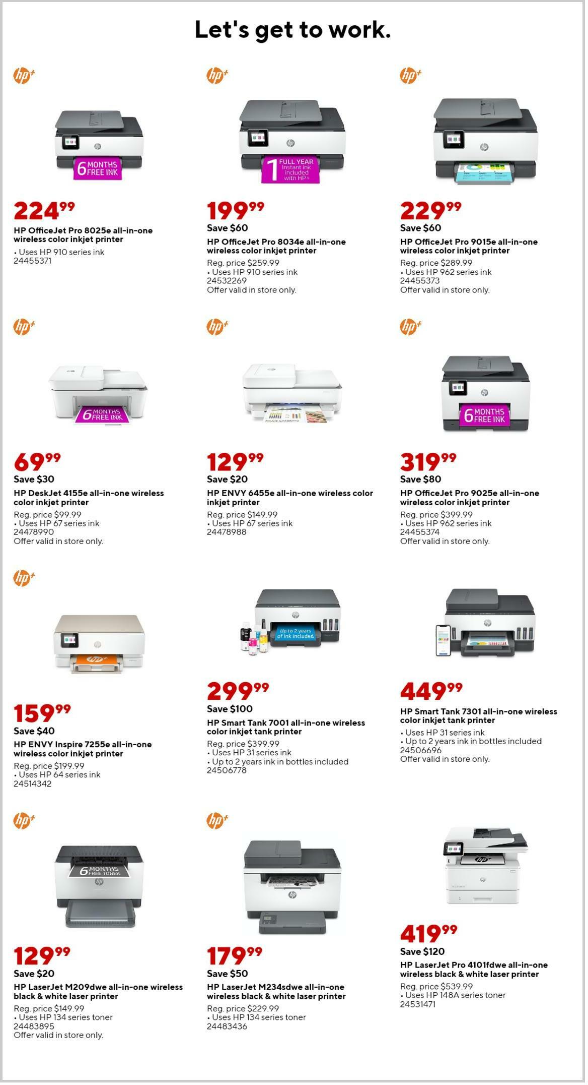 Staples Weekly Ad from April 23