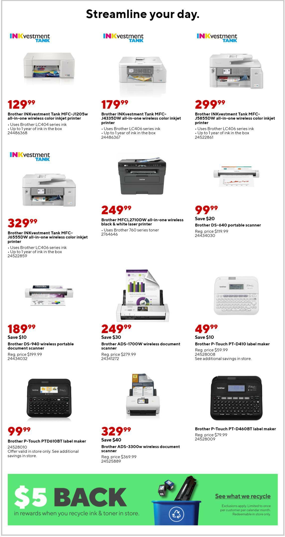 Staples Weekly Ad from May 7