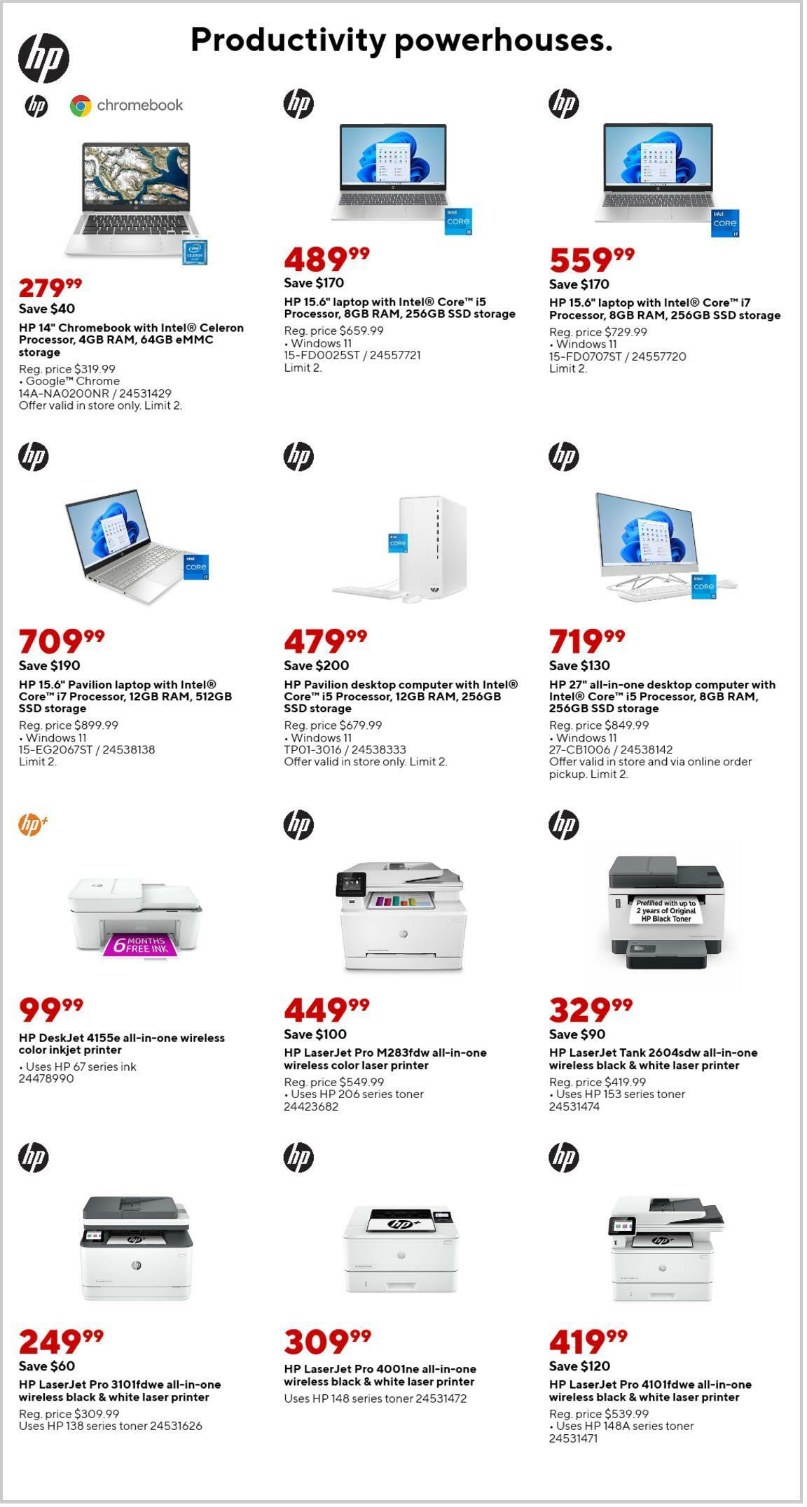 Staples Weekly Ad from May 7