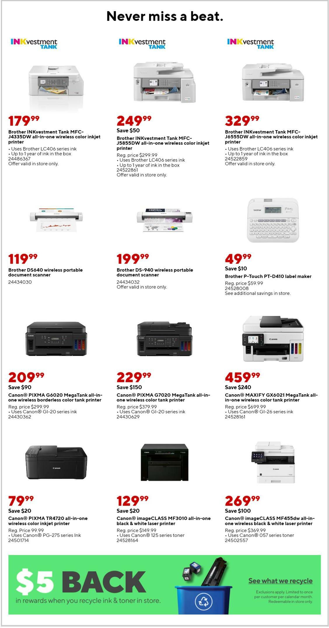 Staples Weekly Ad from May 14
