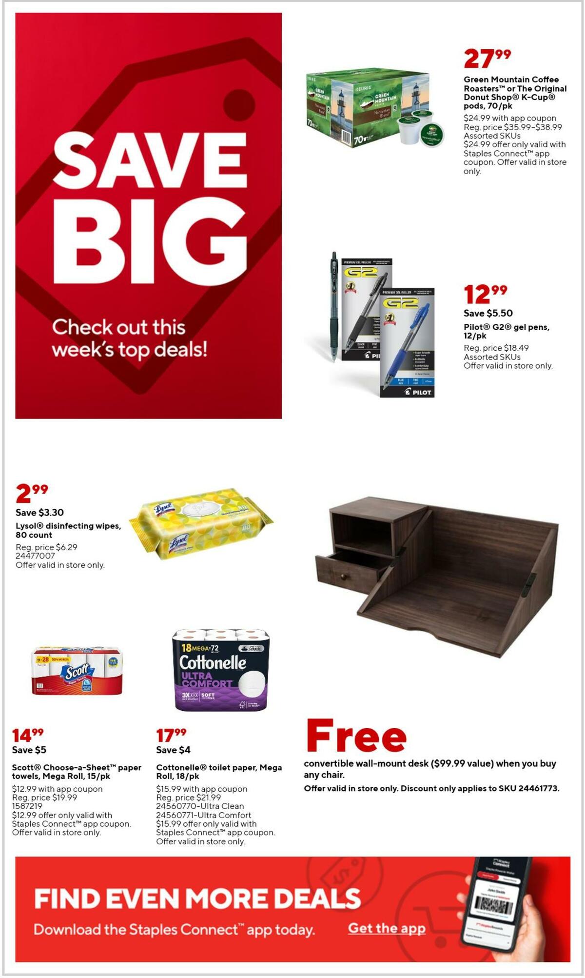 Staples Weekly Ad from May 21