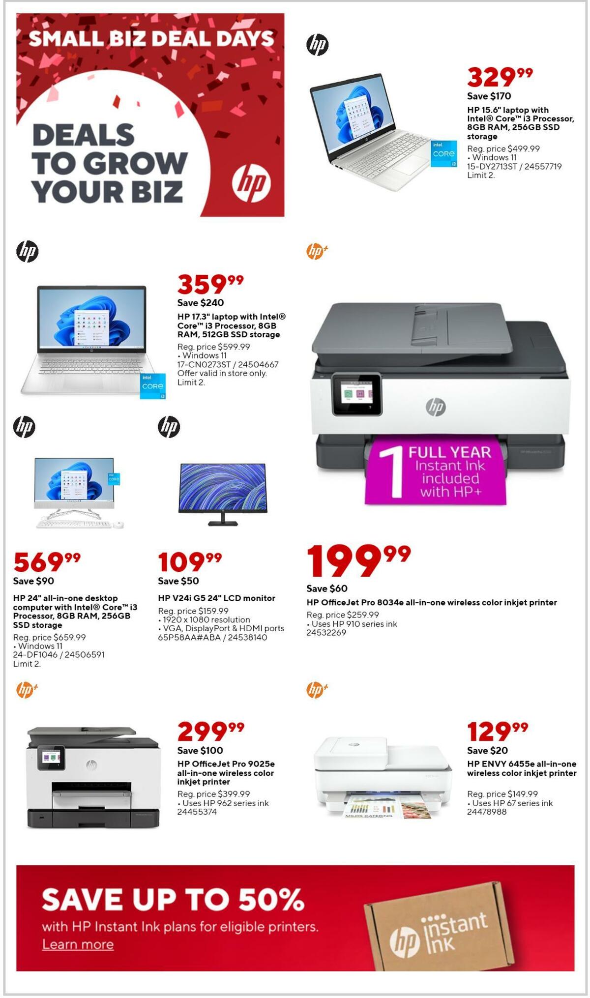 Staples Weekly Ad from May 28