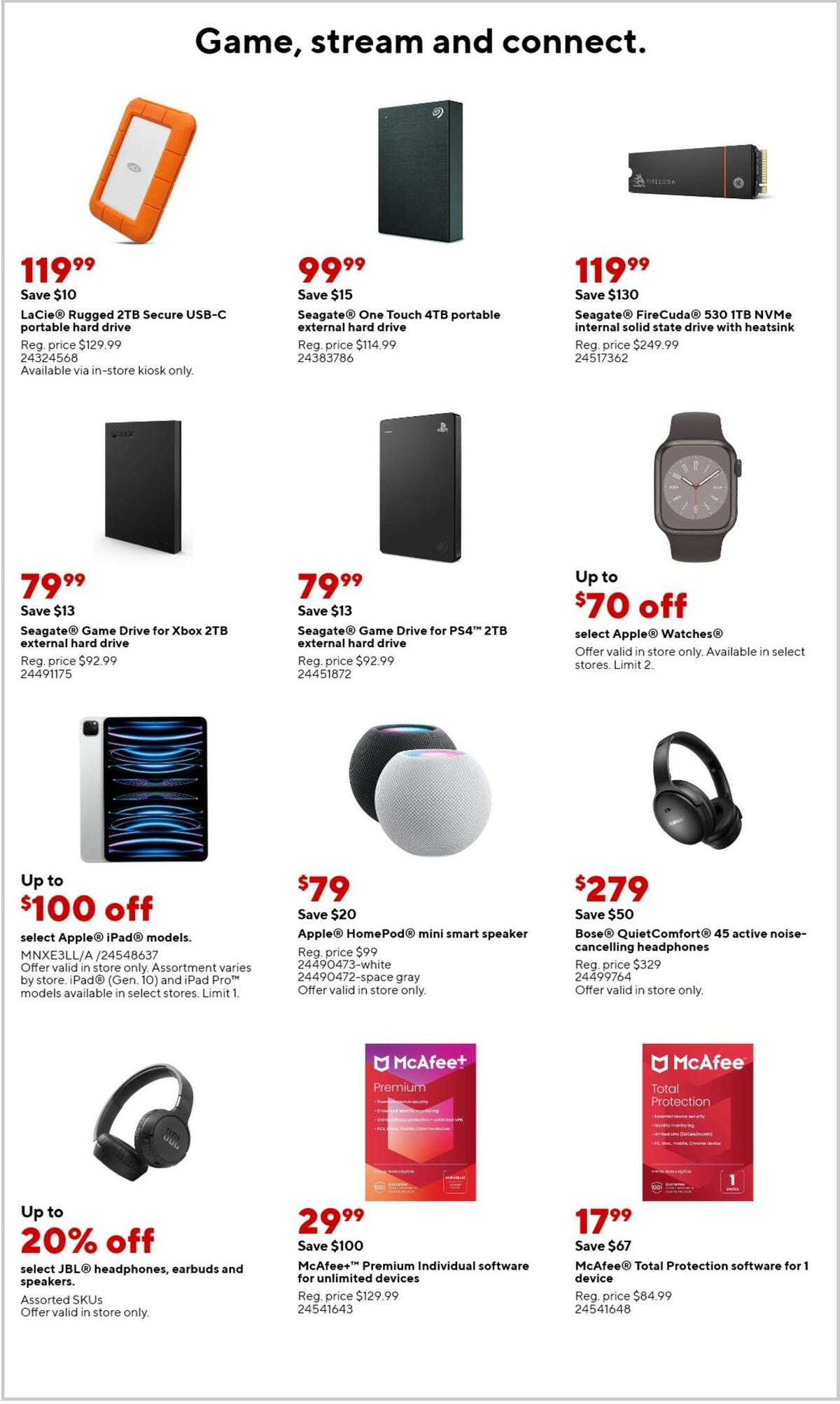 Staples Weekly Ad from May 28