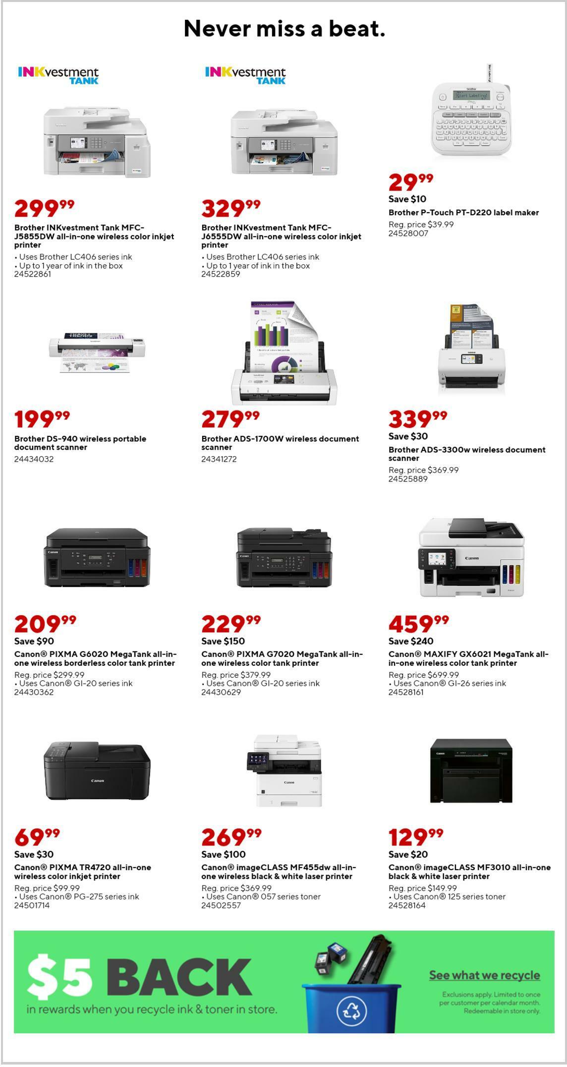 Staples Weekly Ad from May 28