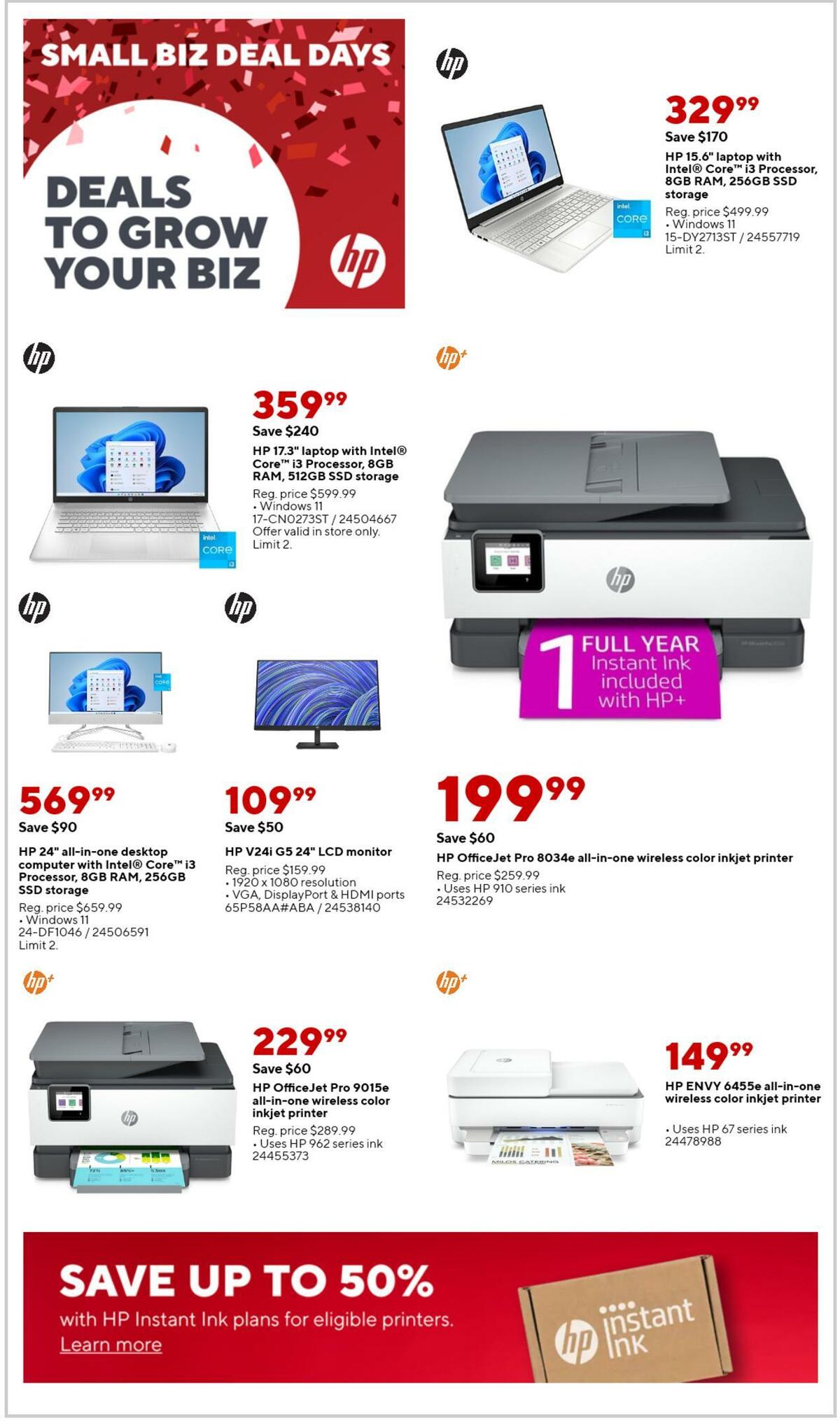 Staples Weekly Ad from June 4
