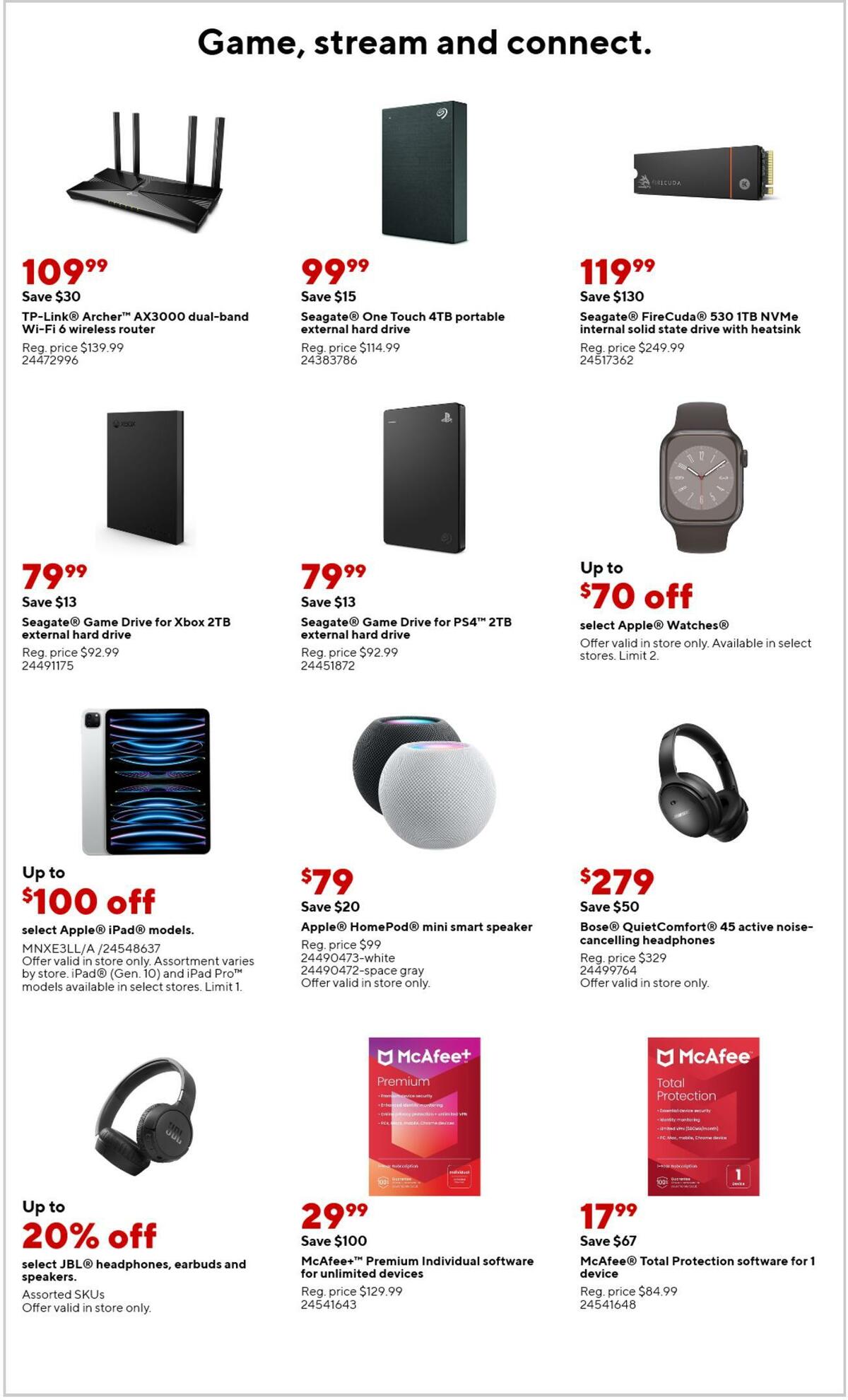 Staples Weekly Ad from June 4