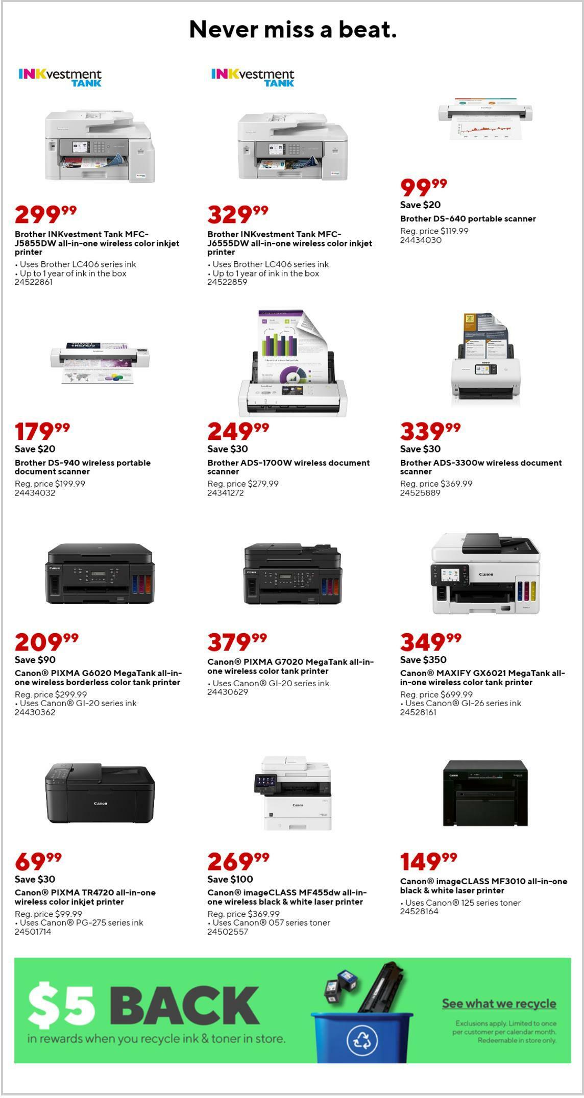 Staples Weekly Ad from June 4