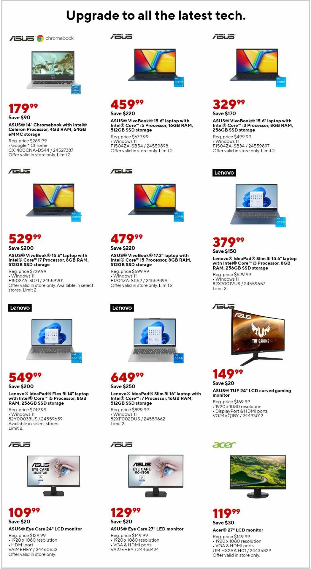 Staples Weekly Ad from June 25