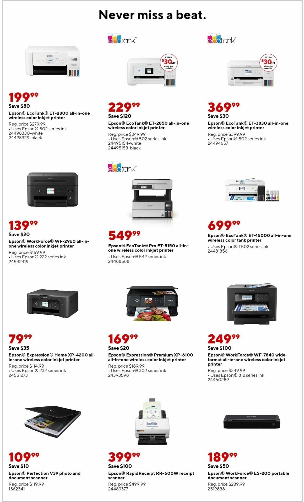 Staples Weekly Ad from June 25