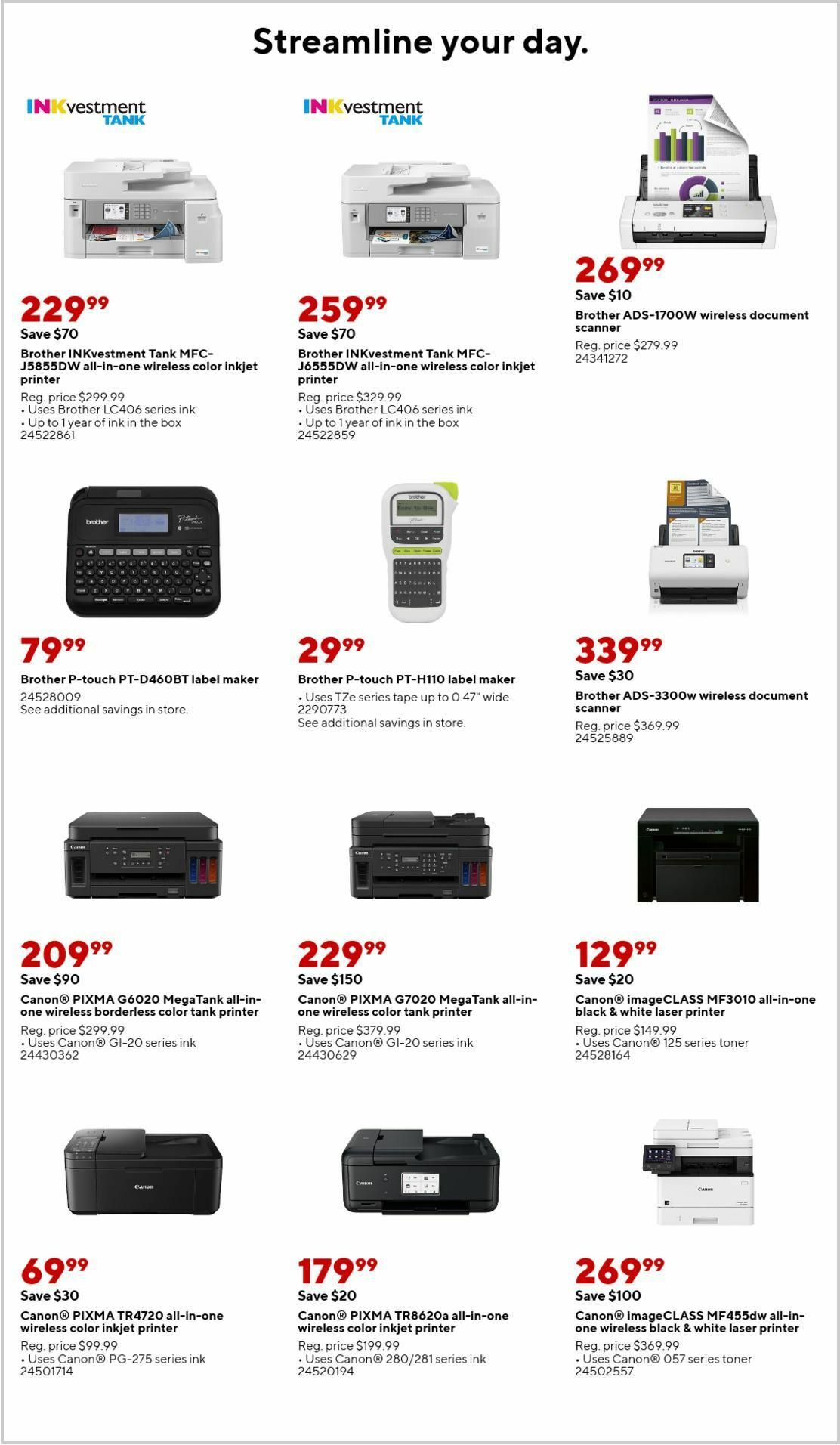 Staples Weekly Ad from June 25
