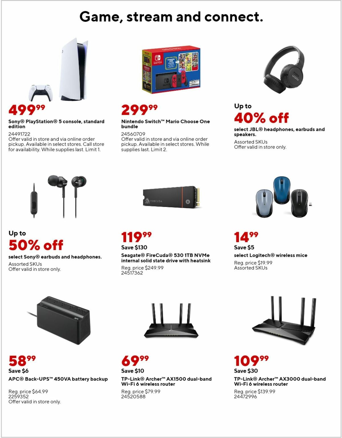Staples Weekly Ad from June 25