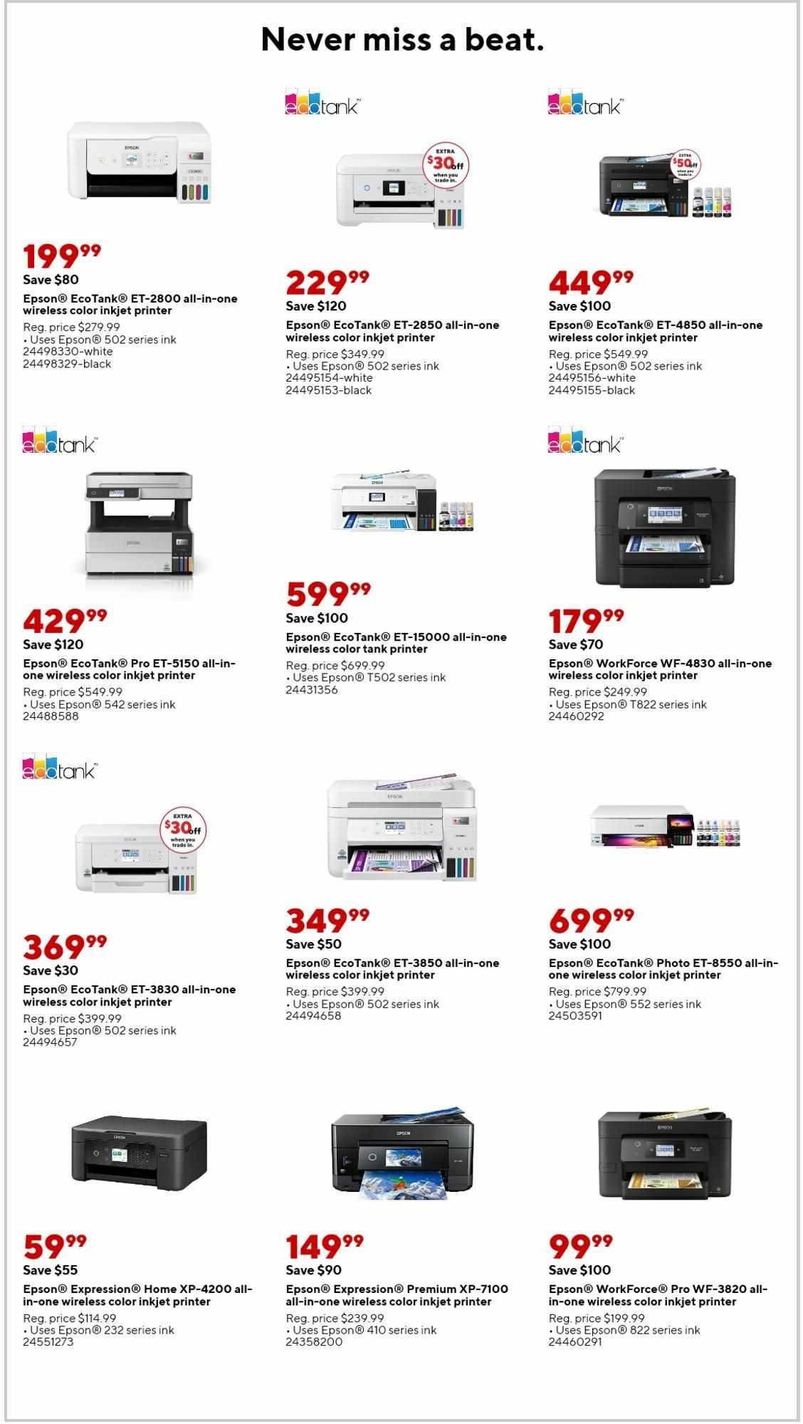 Staples Weekly Ad from July 16