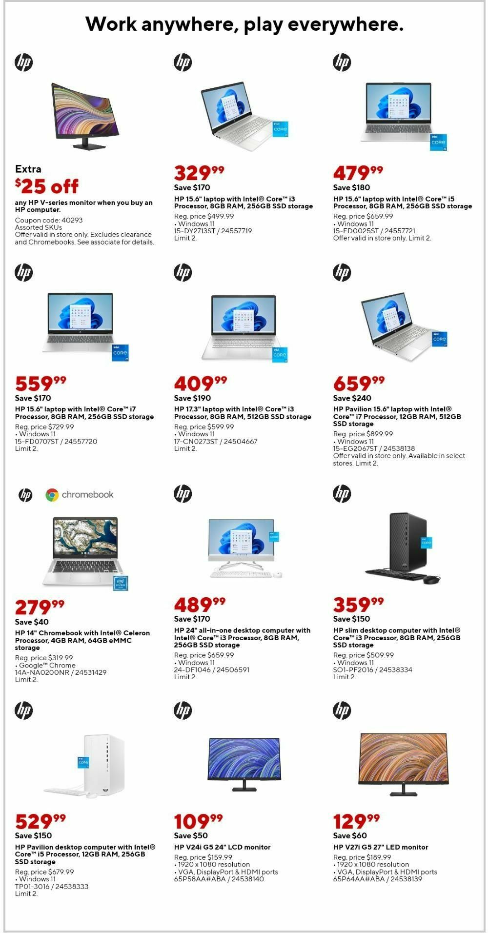 Staples Weekly Ad from August 13