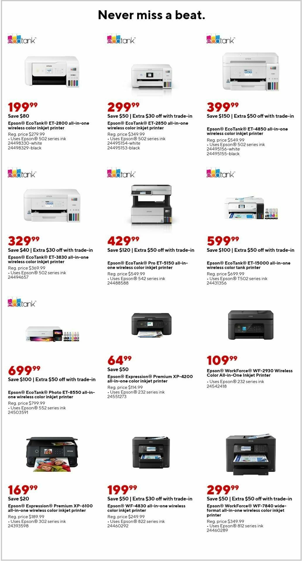 Staples Weekly Ad from August 13