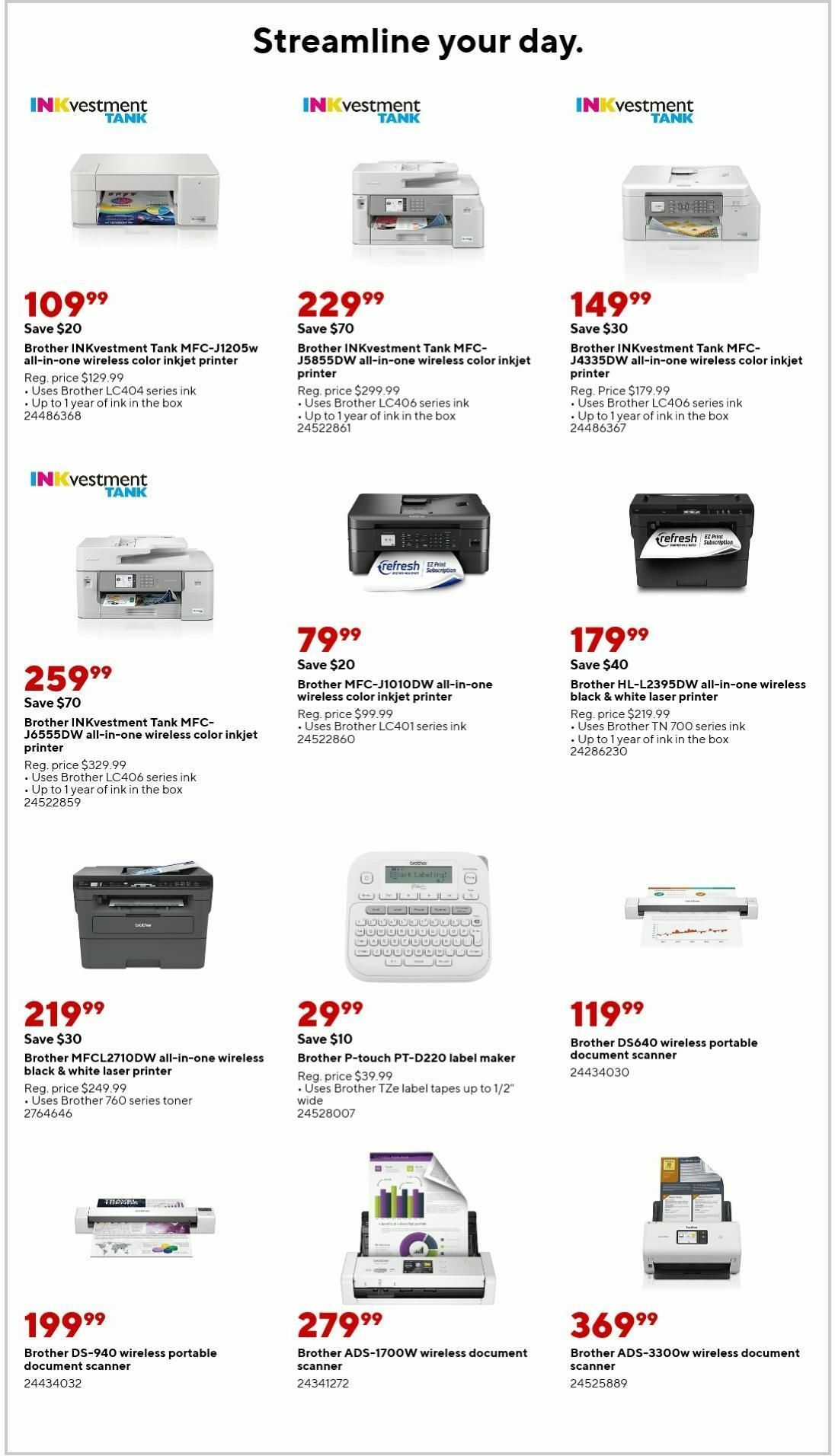 Staples Weekly Ad from August 13