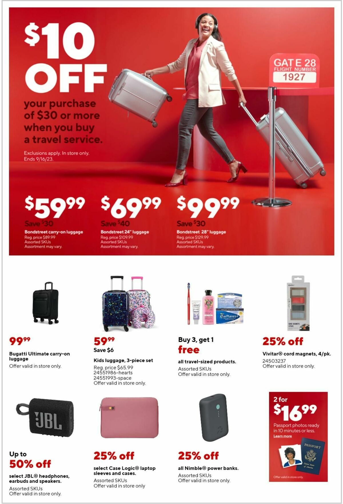 Staples Weekly Ad from August 13