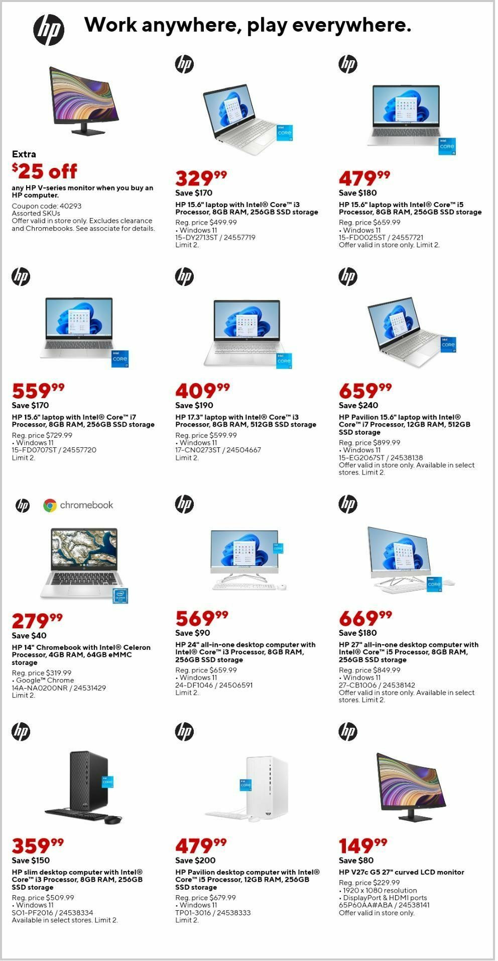 Staples Weekly Ad from August 20