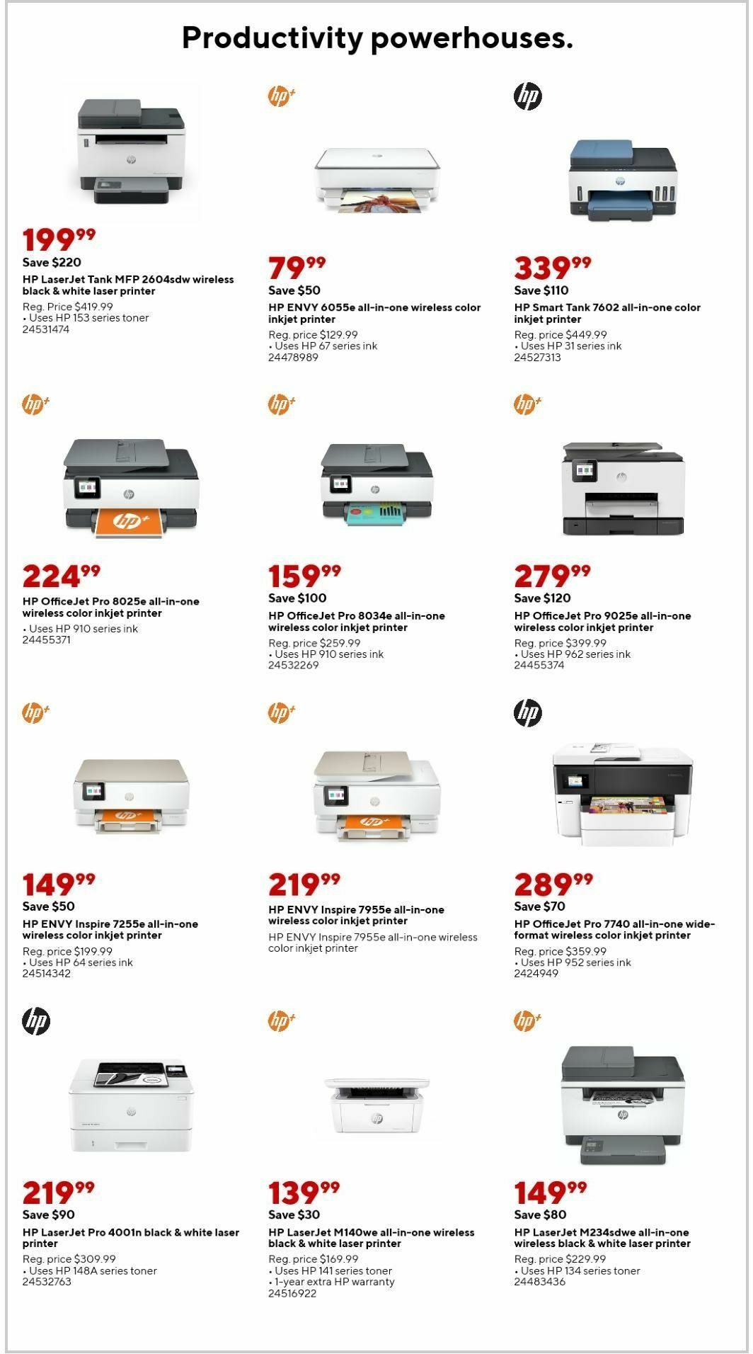 Staples Weekly Ad from August 27