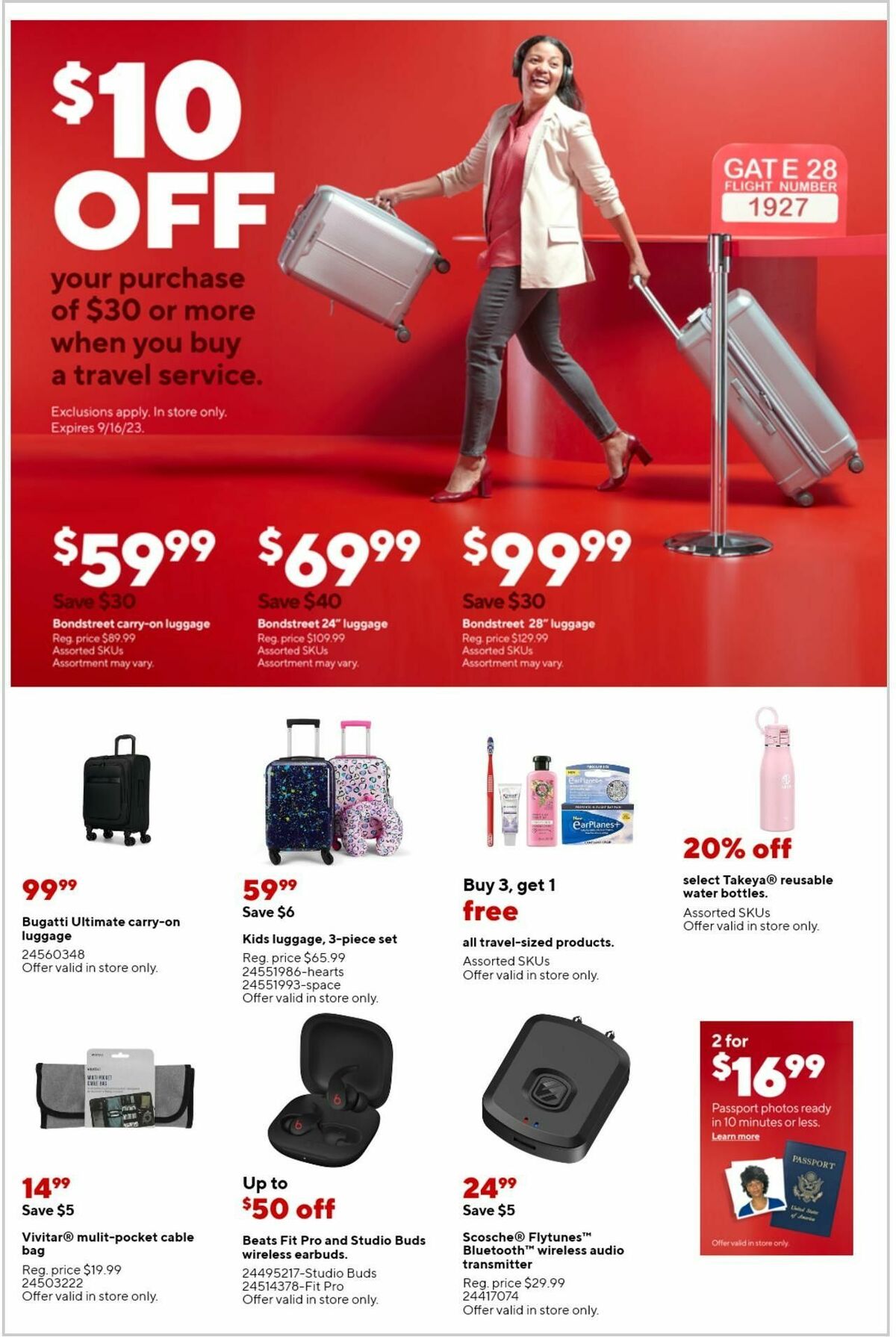 Staples Weekly Ad from August 27