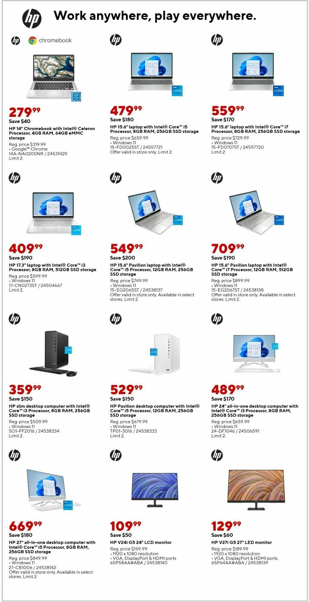 Staples Weekly Ad from September 3