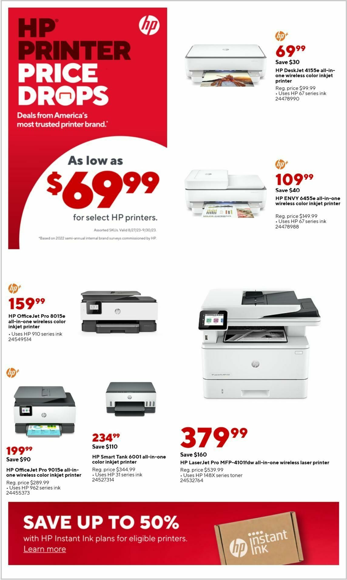 Staples Weekly Ad from September 3