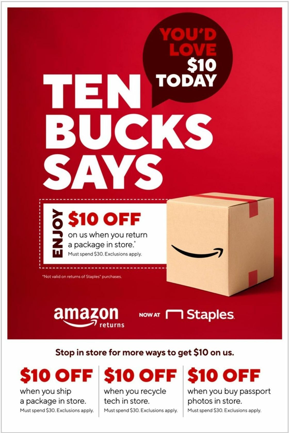 Staples Weekly Ad from September 17