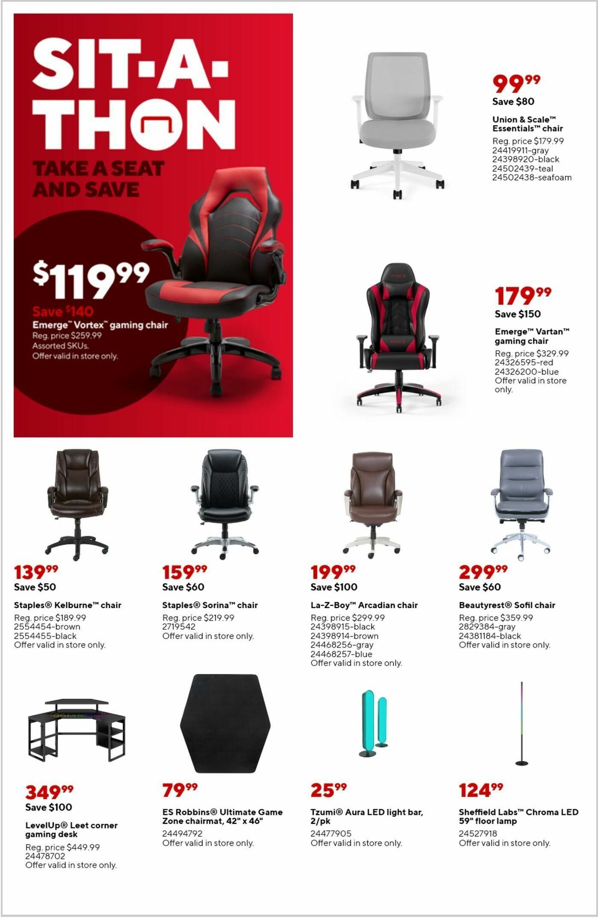 Staples Weekly Ad from October 15